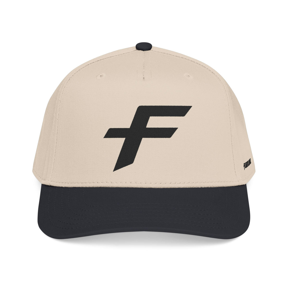 FlightLine Embroidered Logo Cap - Black