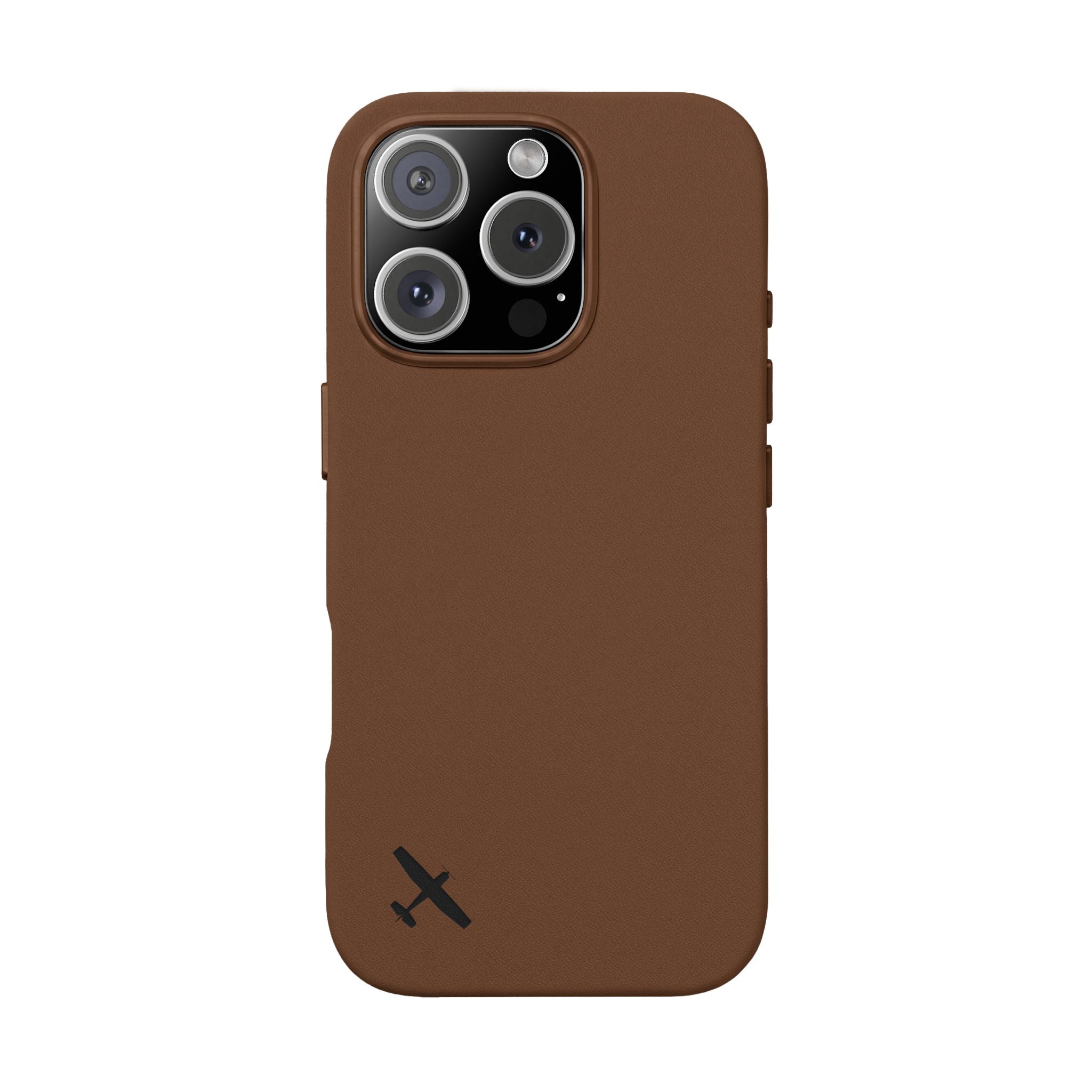 Leather Engraved iPhone Case Minimalist — C172
