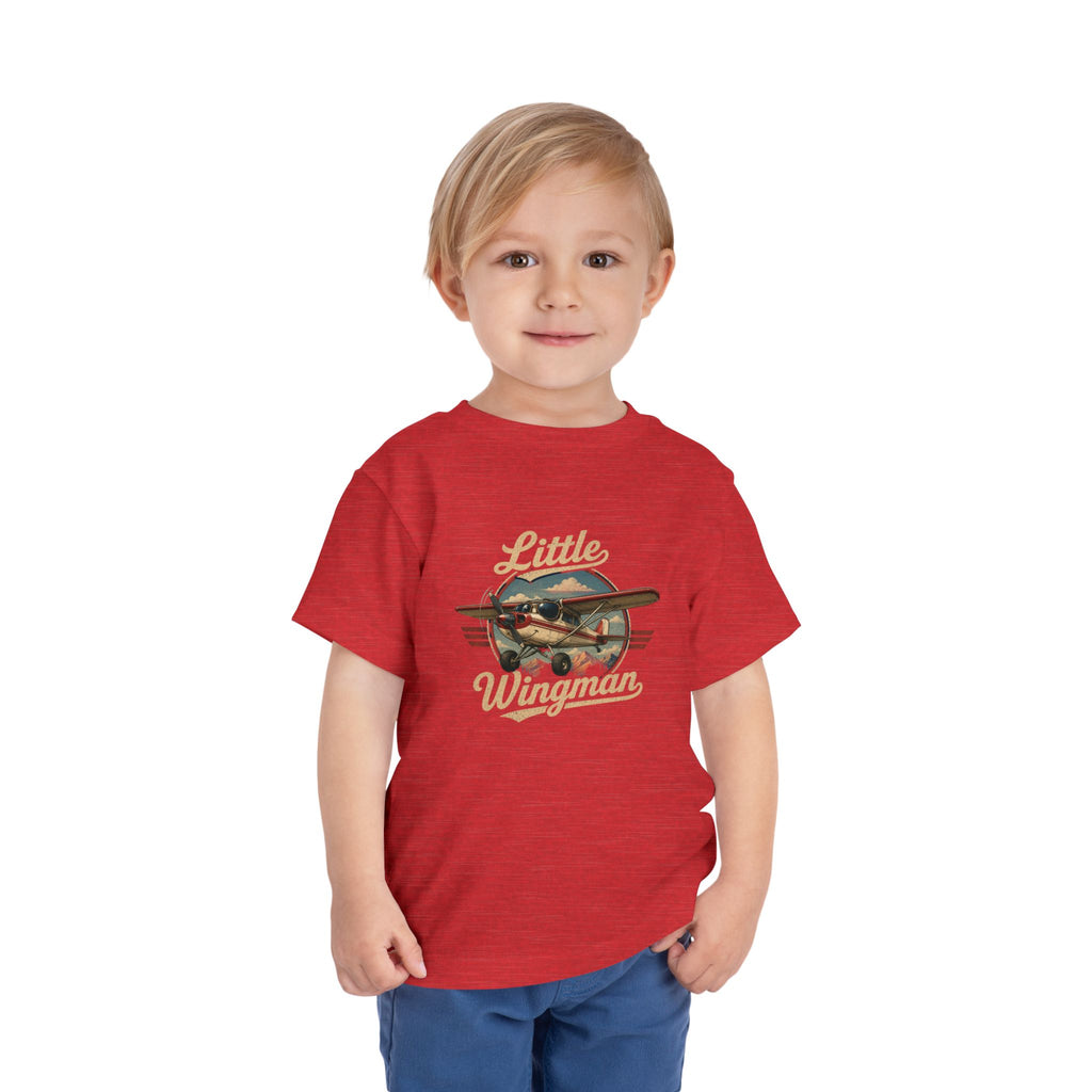 Toddler Tee — "Little Wingman"