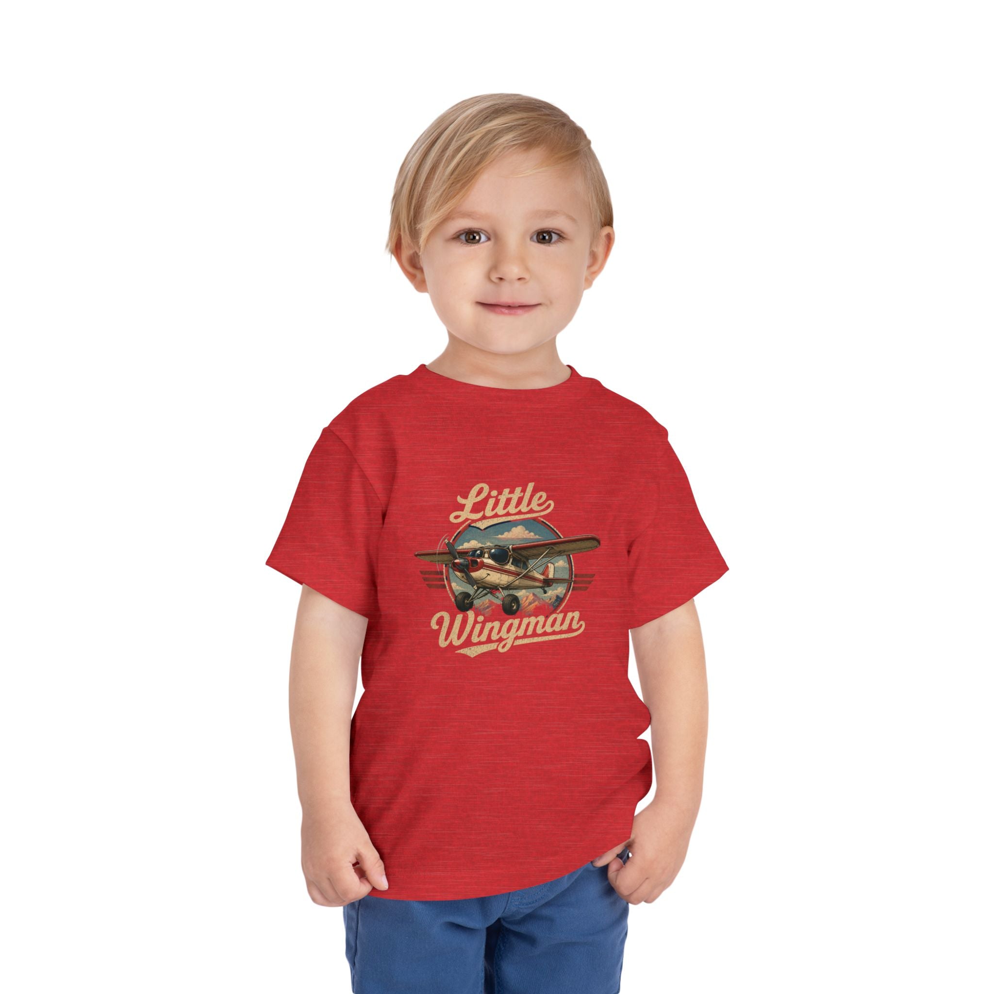 Toddler Tee — "Little Wingman"