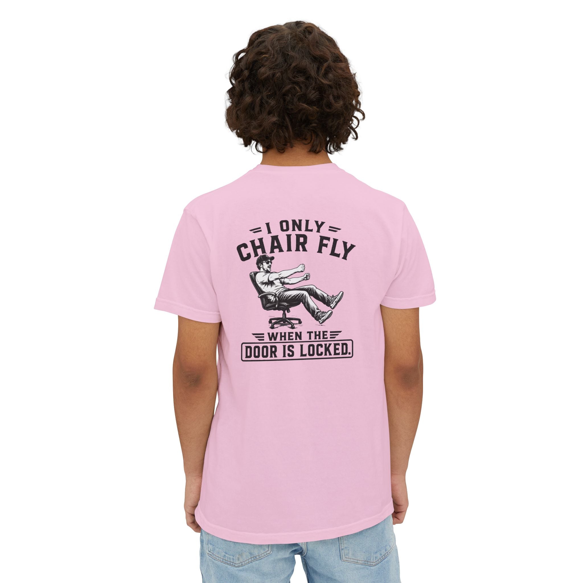 Chair Flying Pocket T‑Shirt