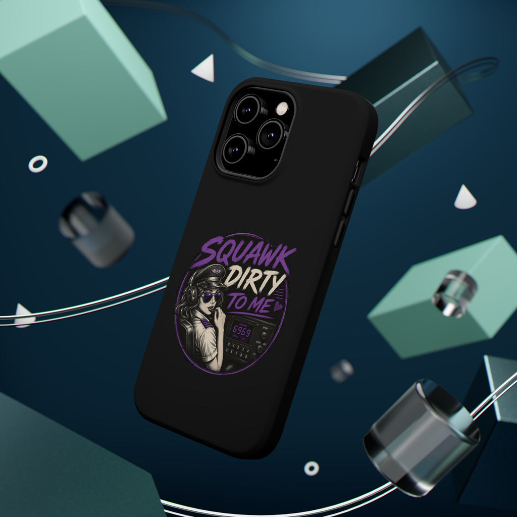 Magnetic Phone Case — “Squawk Dirty to Me”
