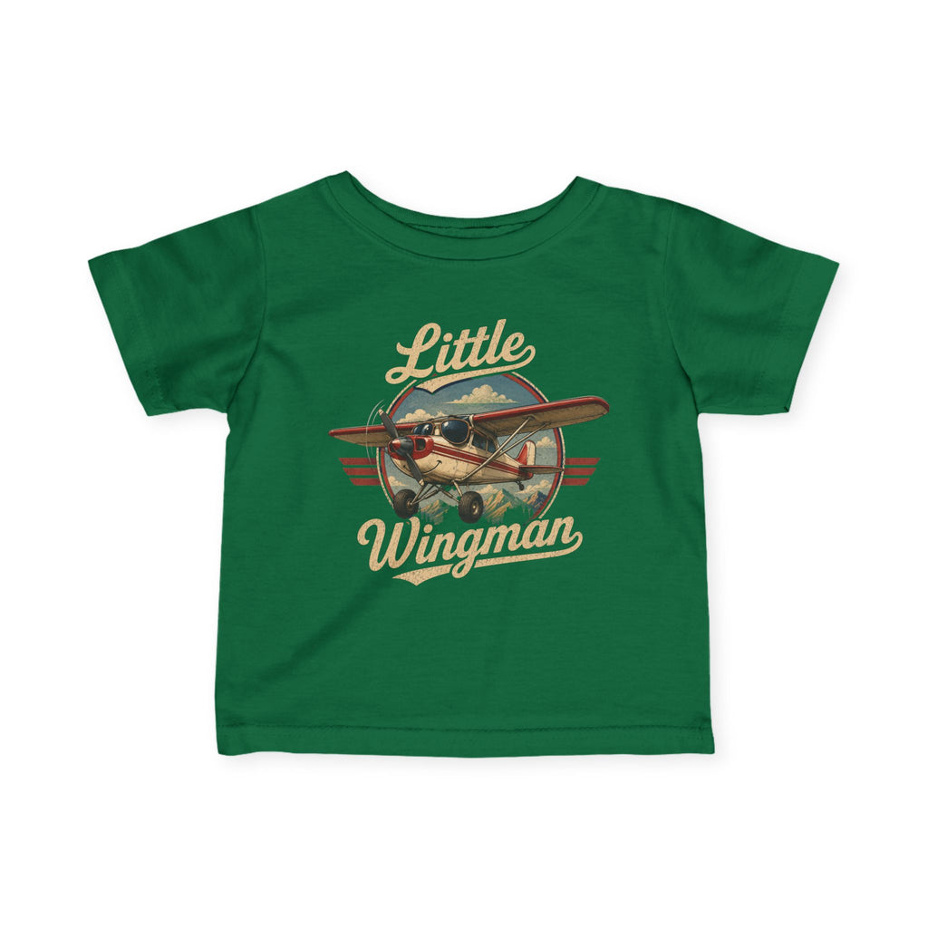Infant Tee - "Little Wingman" Baby T-Shirt