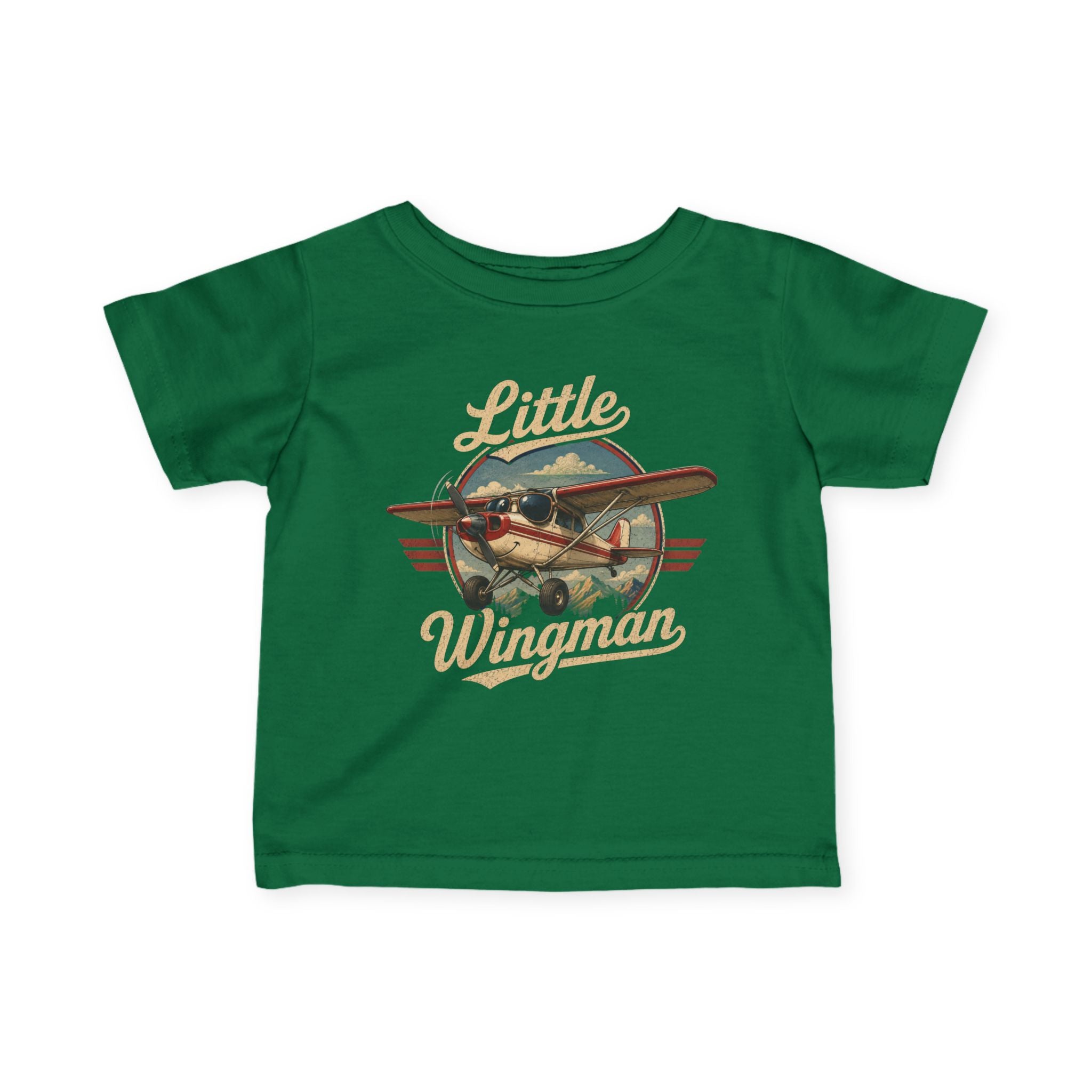 Infant Tee - "Little Wingman" Baby T-Shirt