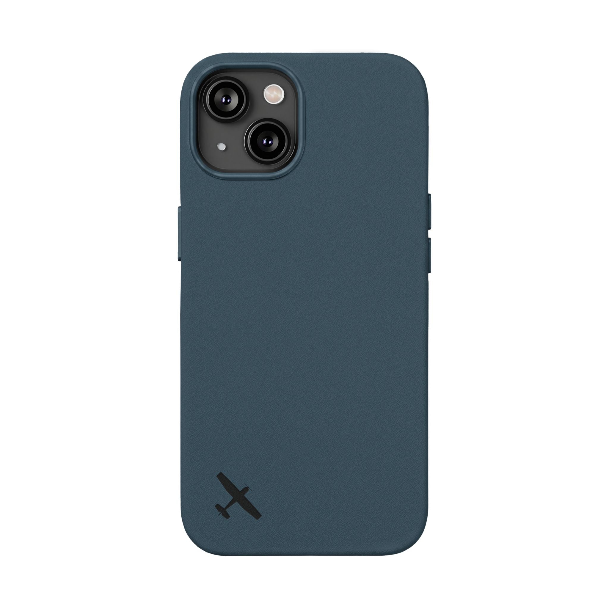 Leather Engraved iPhone Case Minimalist — C172