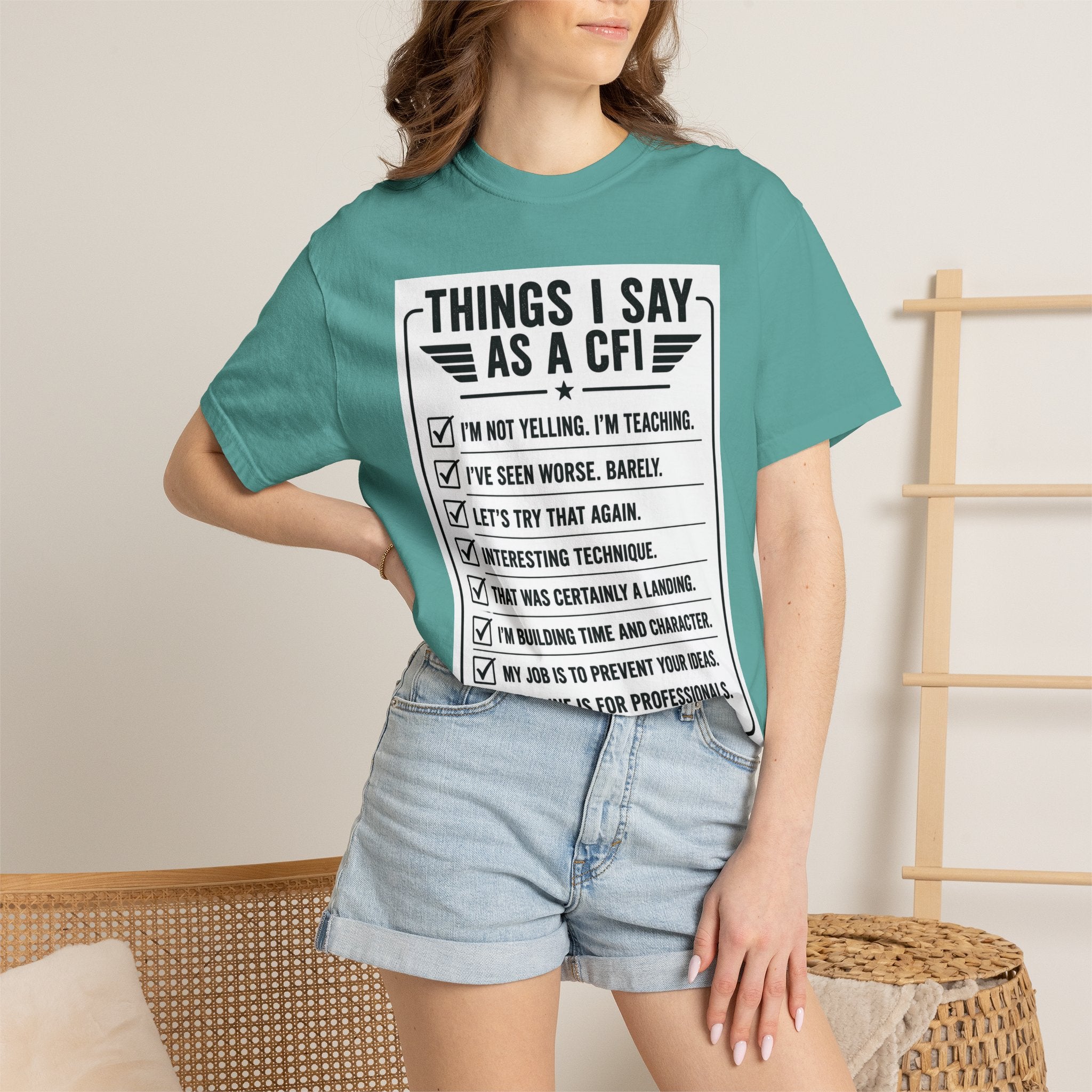 "Things I Say as a CFI" T-Shirt