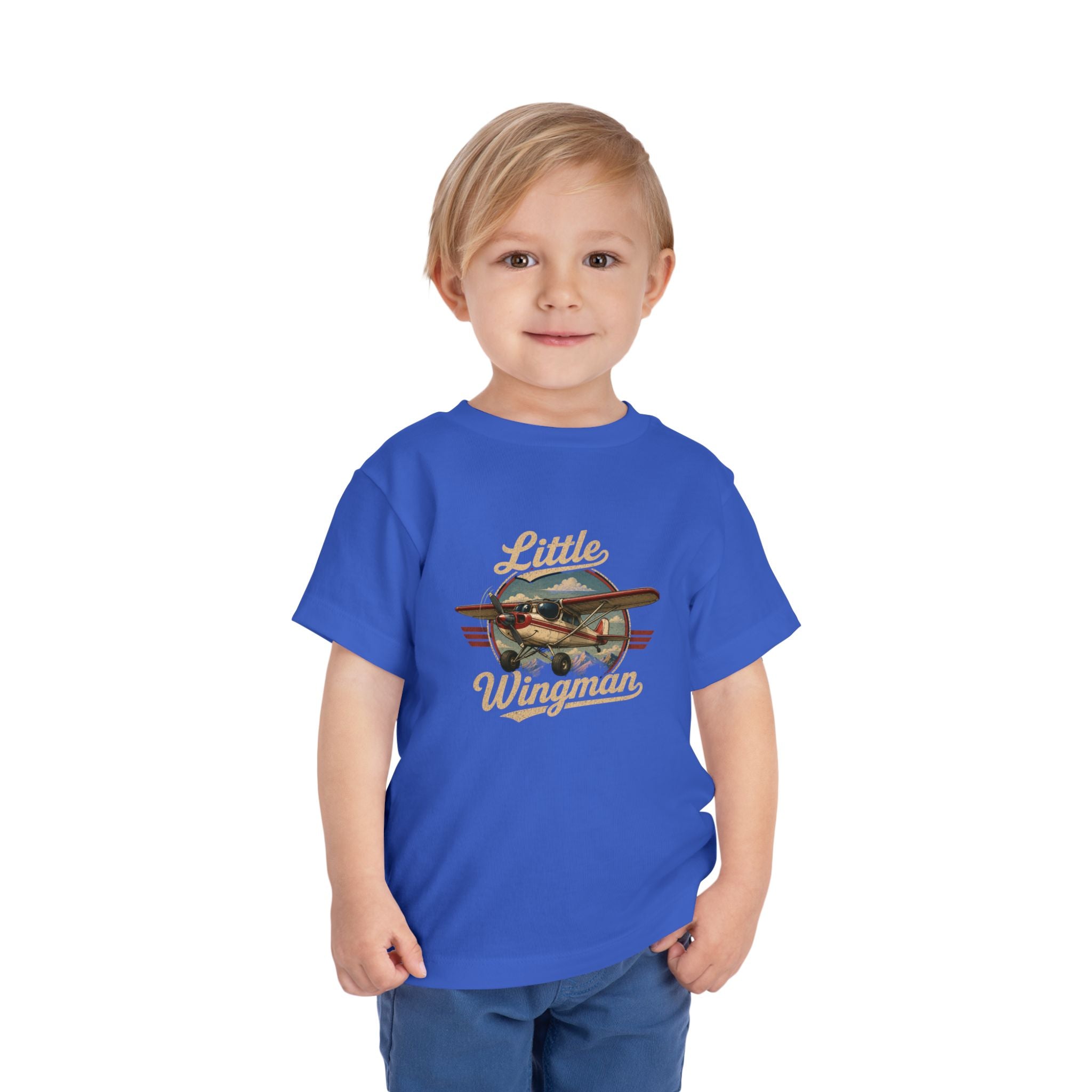 Toddler Tee — "Little Wingman"
