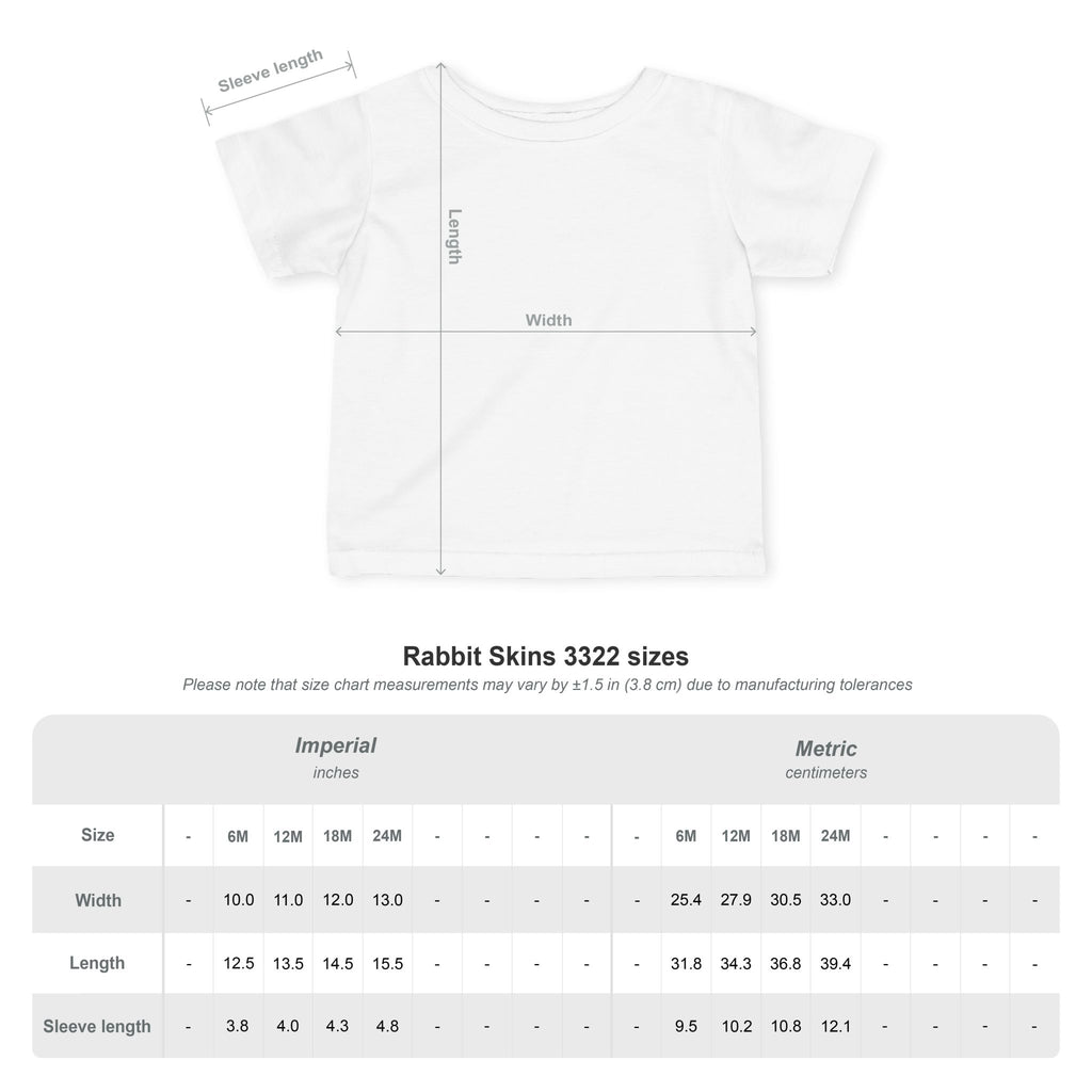Infant Tee — Mountain Airplane Design (custom name)