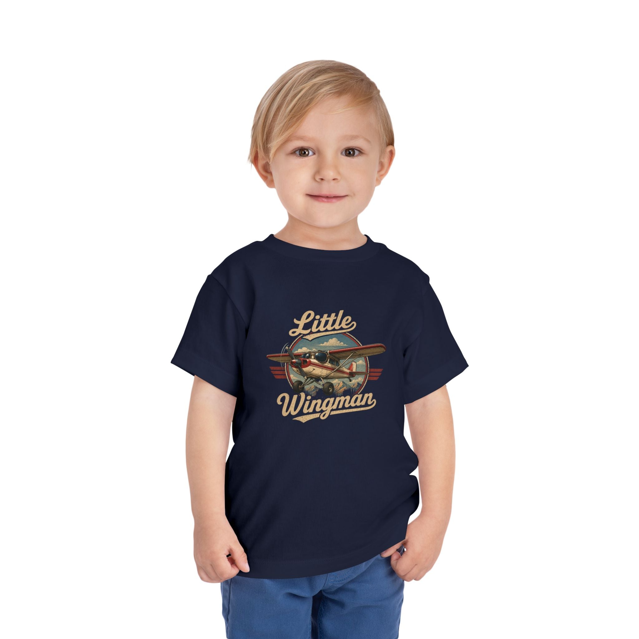 Toddler Tee — "Little Wingman"