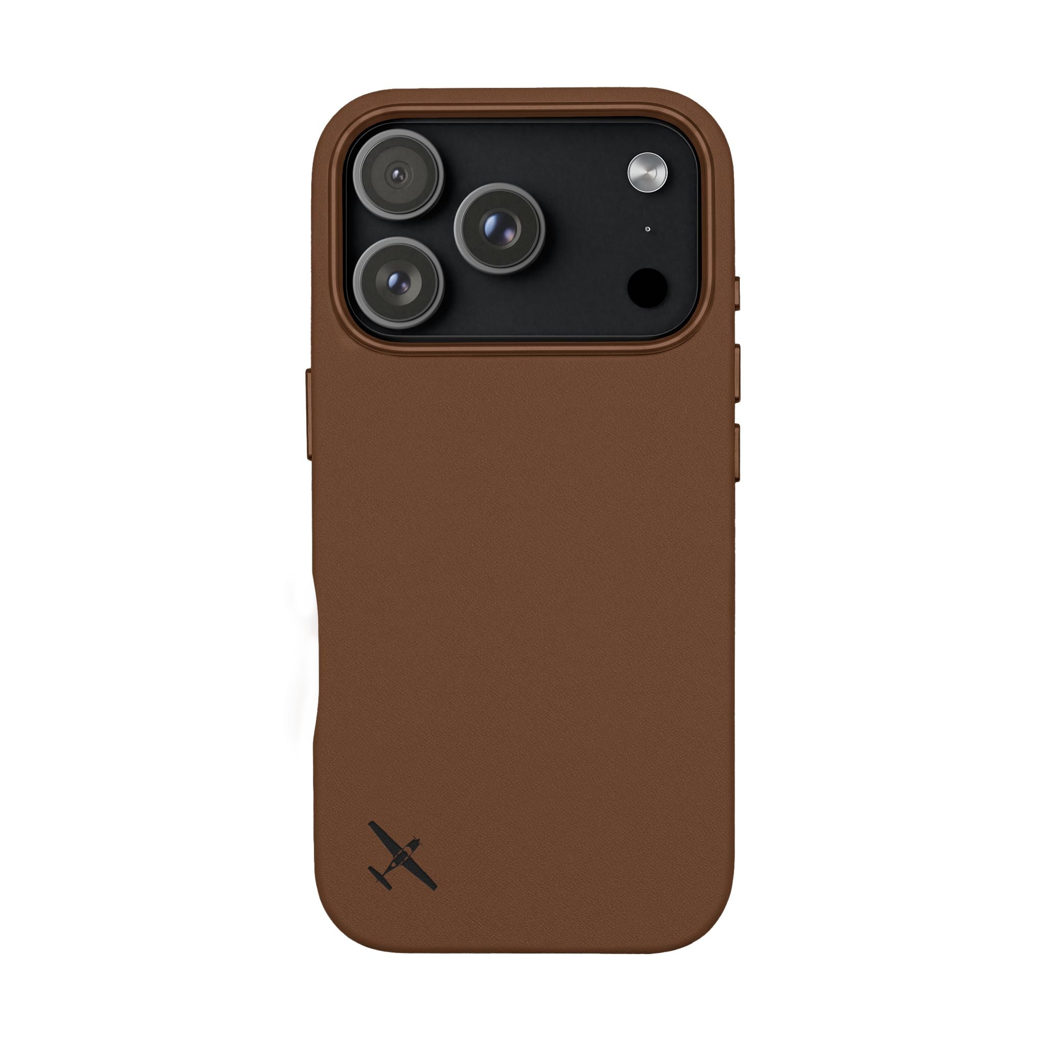Leather Engraved iPhone Case Minimalist — SR20