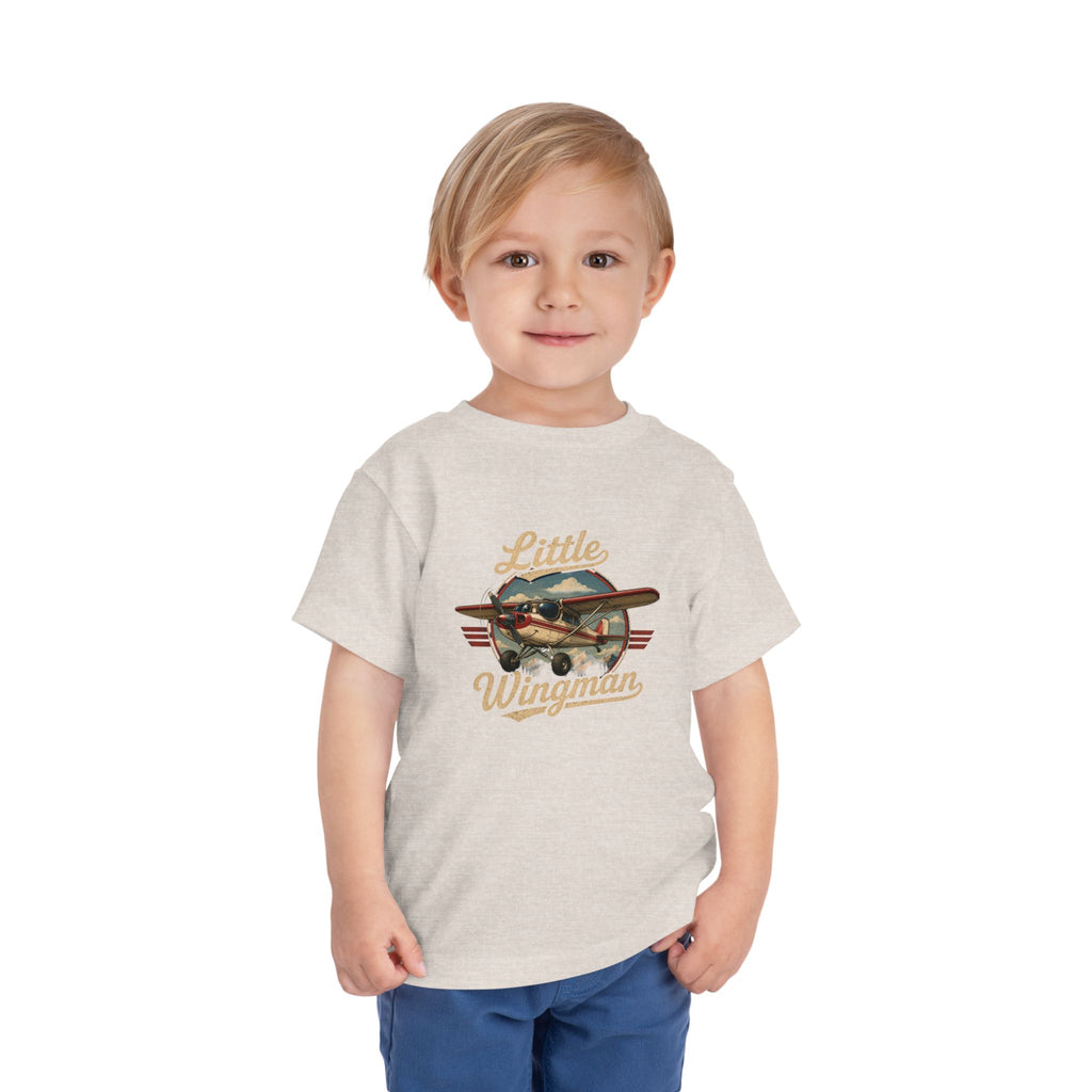 Toddler Tee — "Little Wingman"