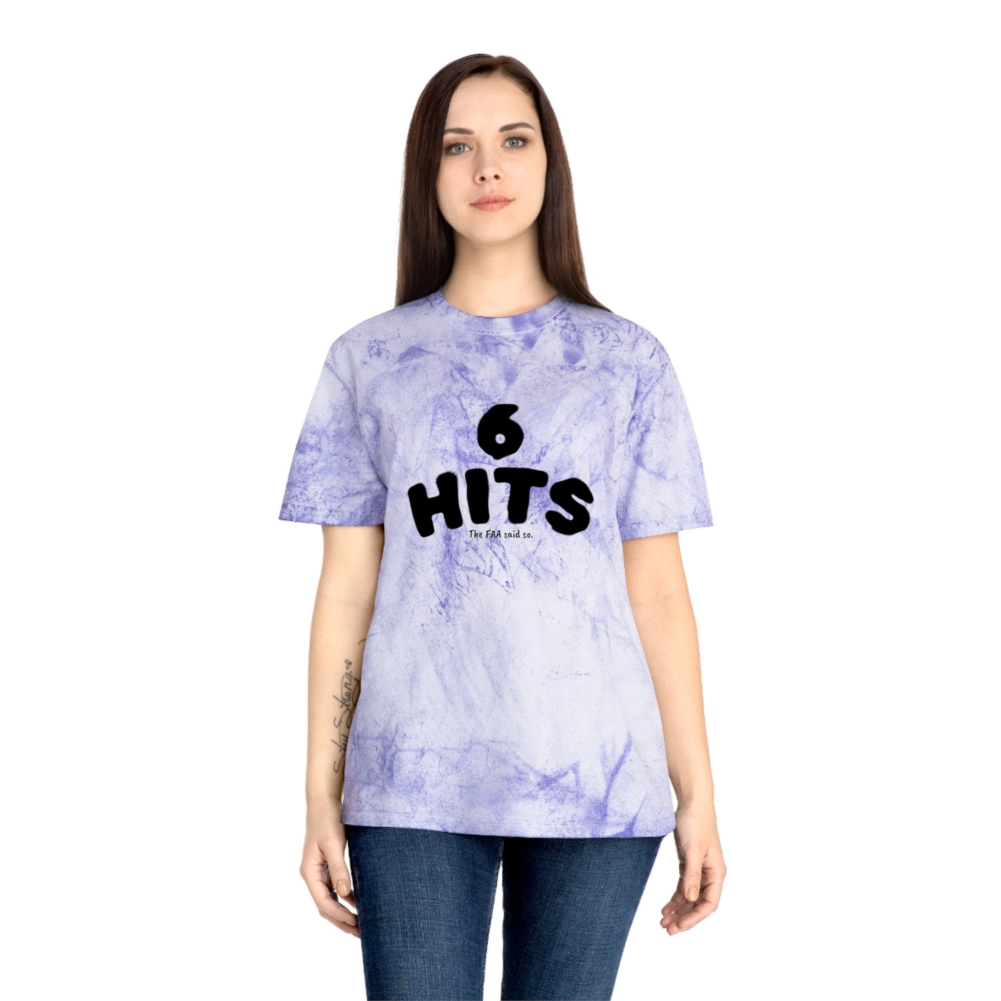 6 Hits Tie-Dye T-Shirt