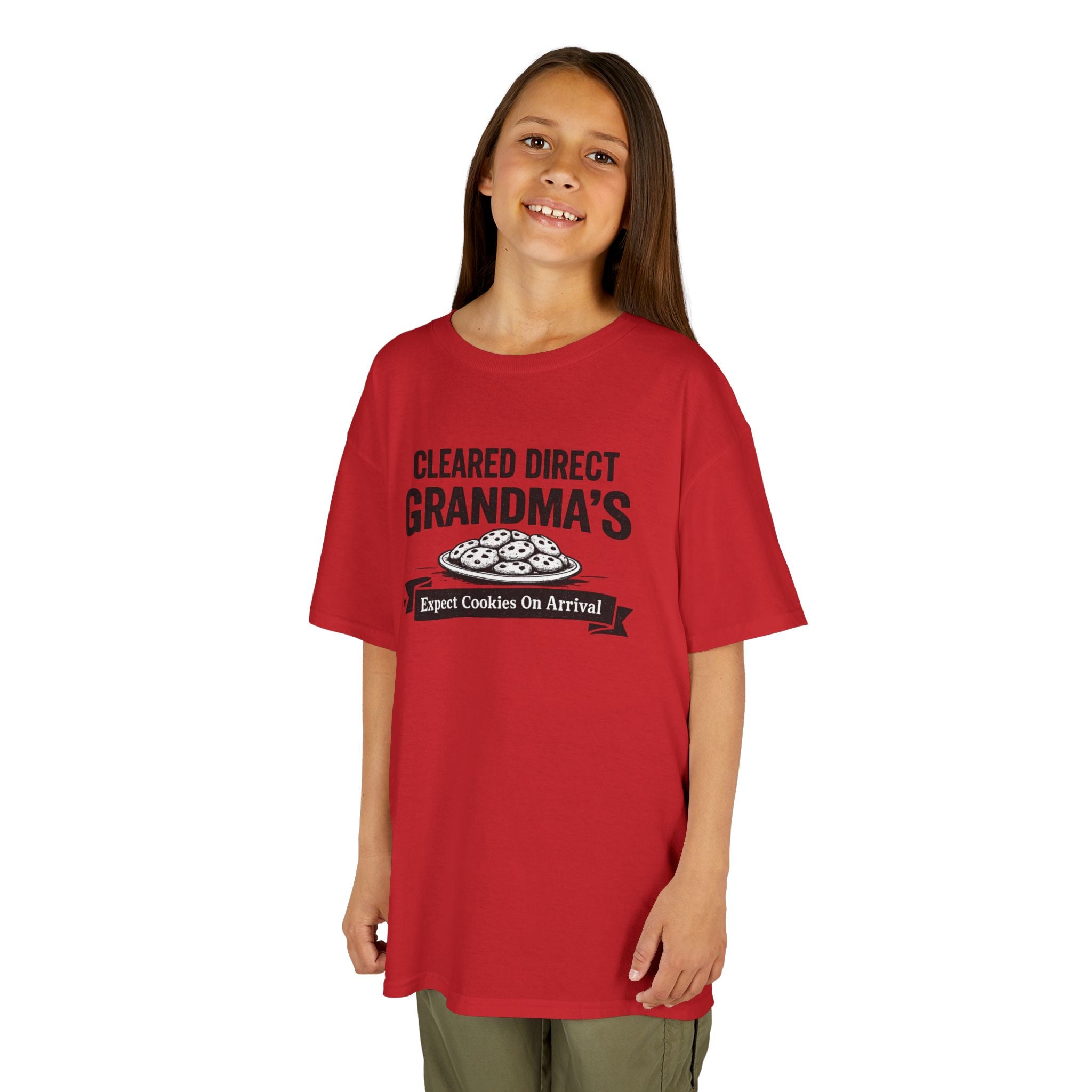 Kids T-Shirt — "Cleared Direct Grandma's"