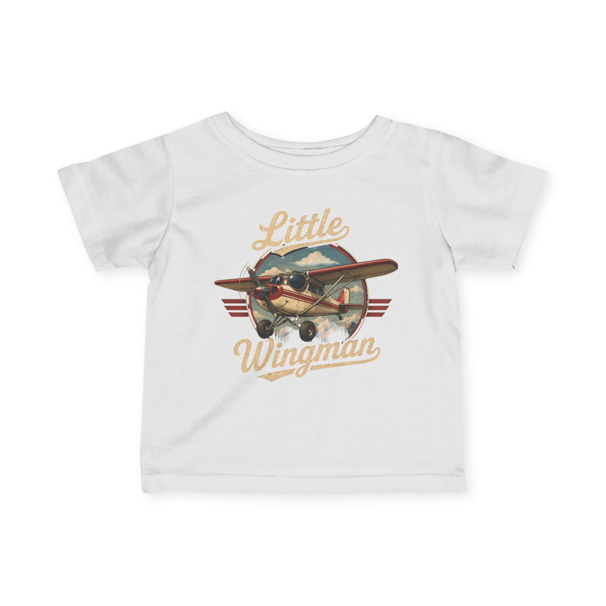 Infant Tee - "Little Wingman" Baby T-Shirt