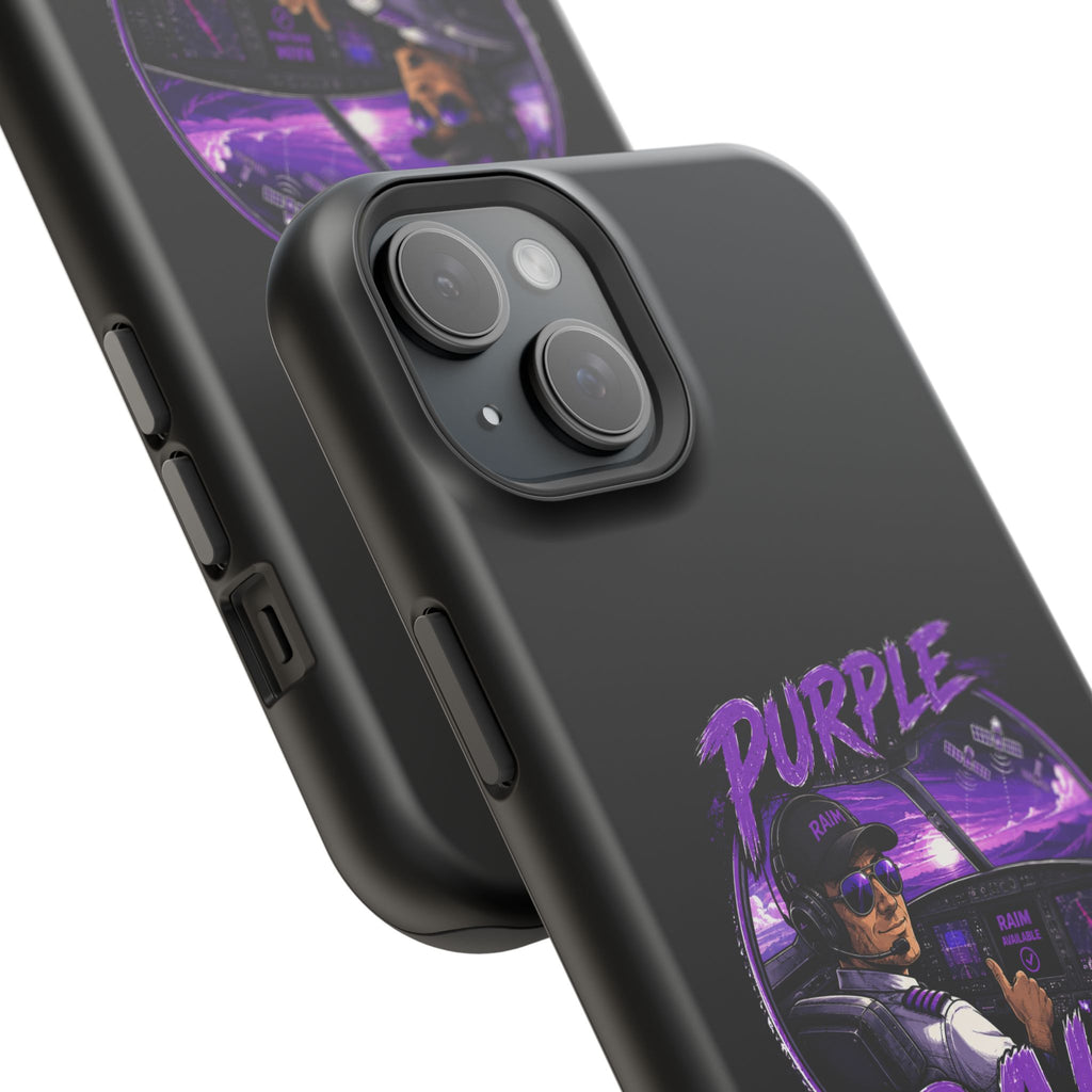 Purple RAIM Magnetic Impact Phone Case