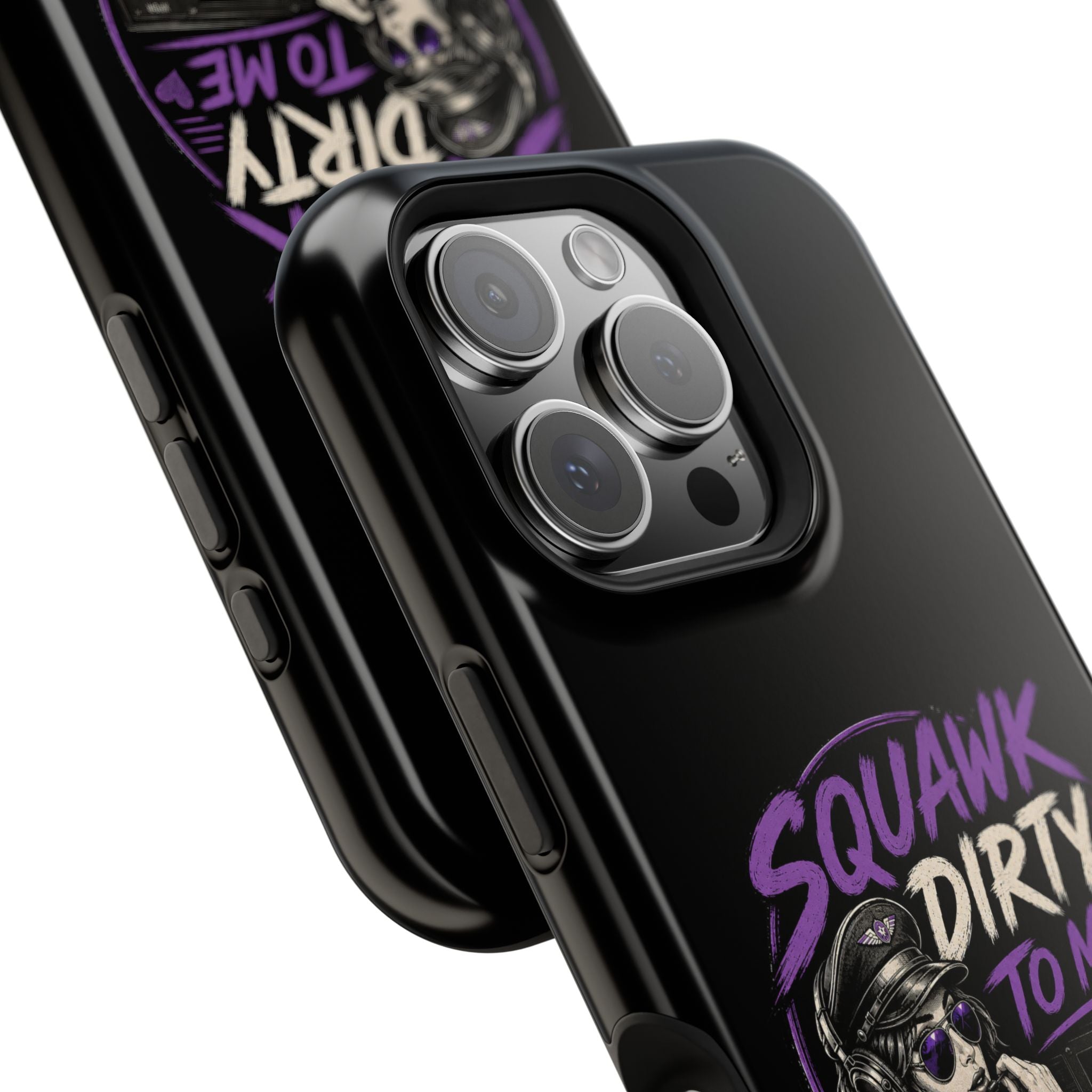 Magnetic Phone Case — “Squawk Dirty to Me”
