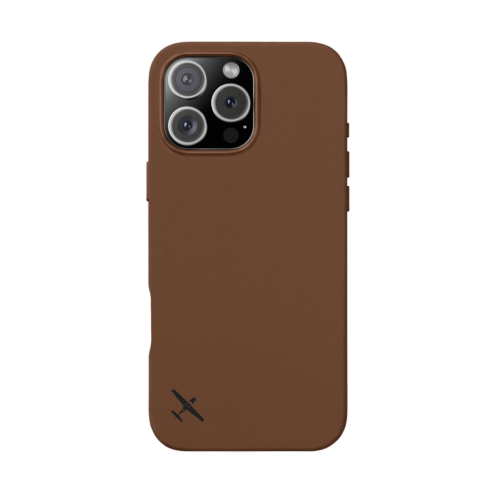 Leather Engraved iPhone Case Minimalist — SR20