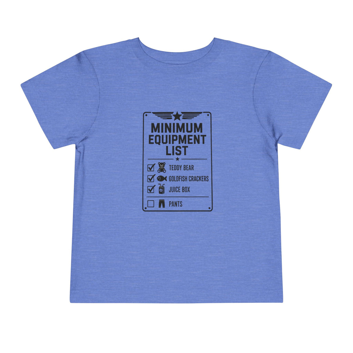 Toddler Tee — "Minimum Equipment List"