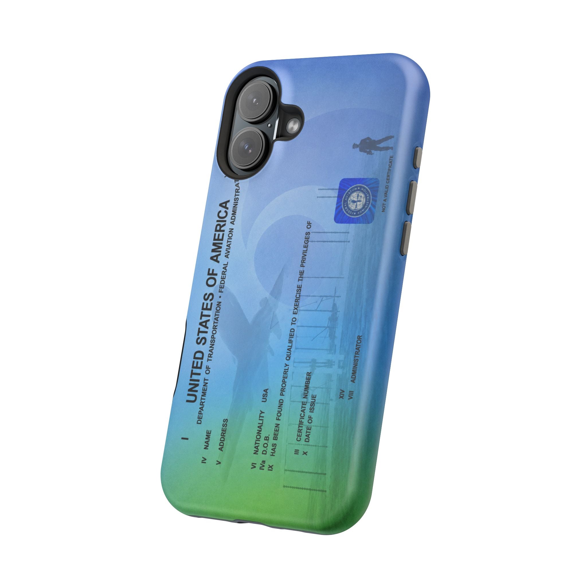 Certificate iPhone Case MagSafe (Non customizable version)