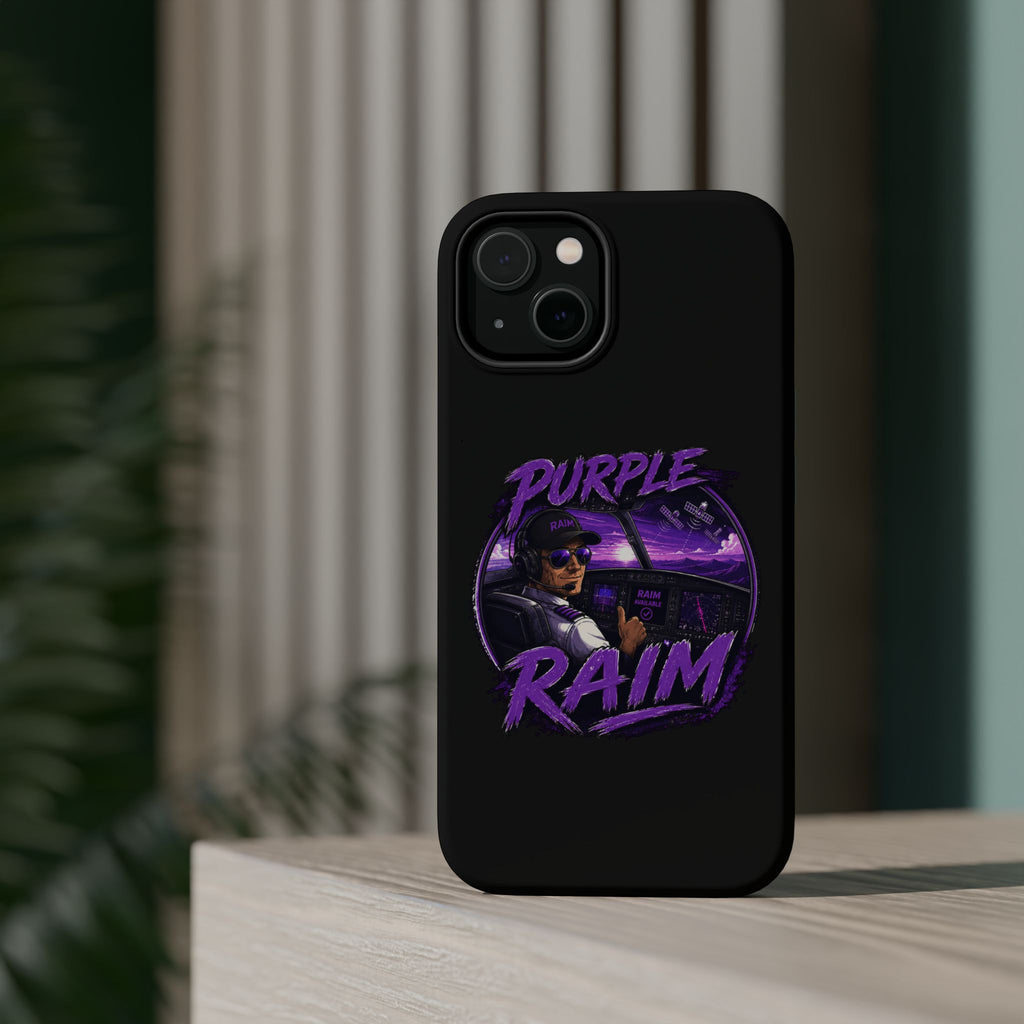 Purple RAIM Magnetic Impact Phone Case