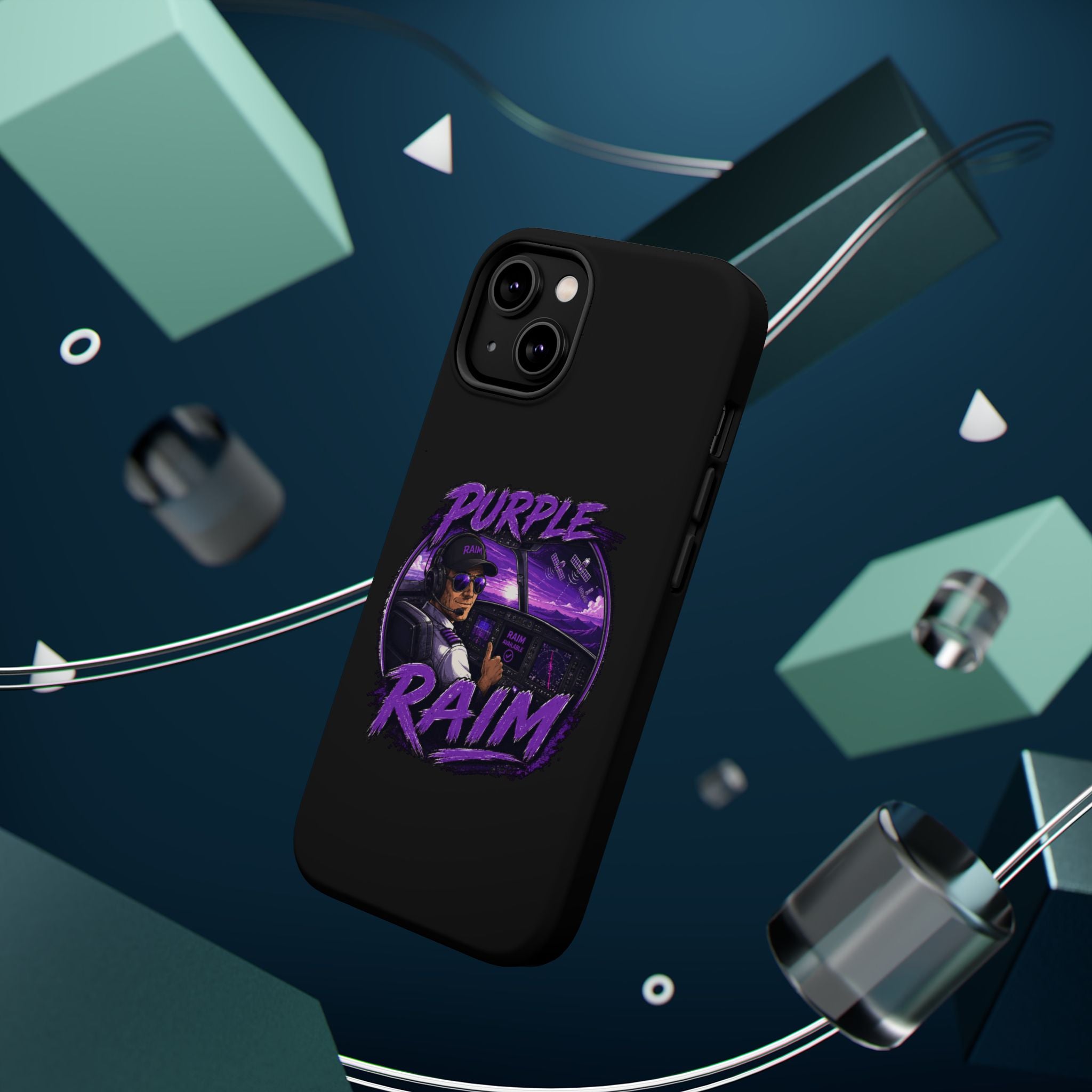 Purple RAIM Magnetic Impact Phone Case