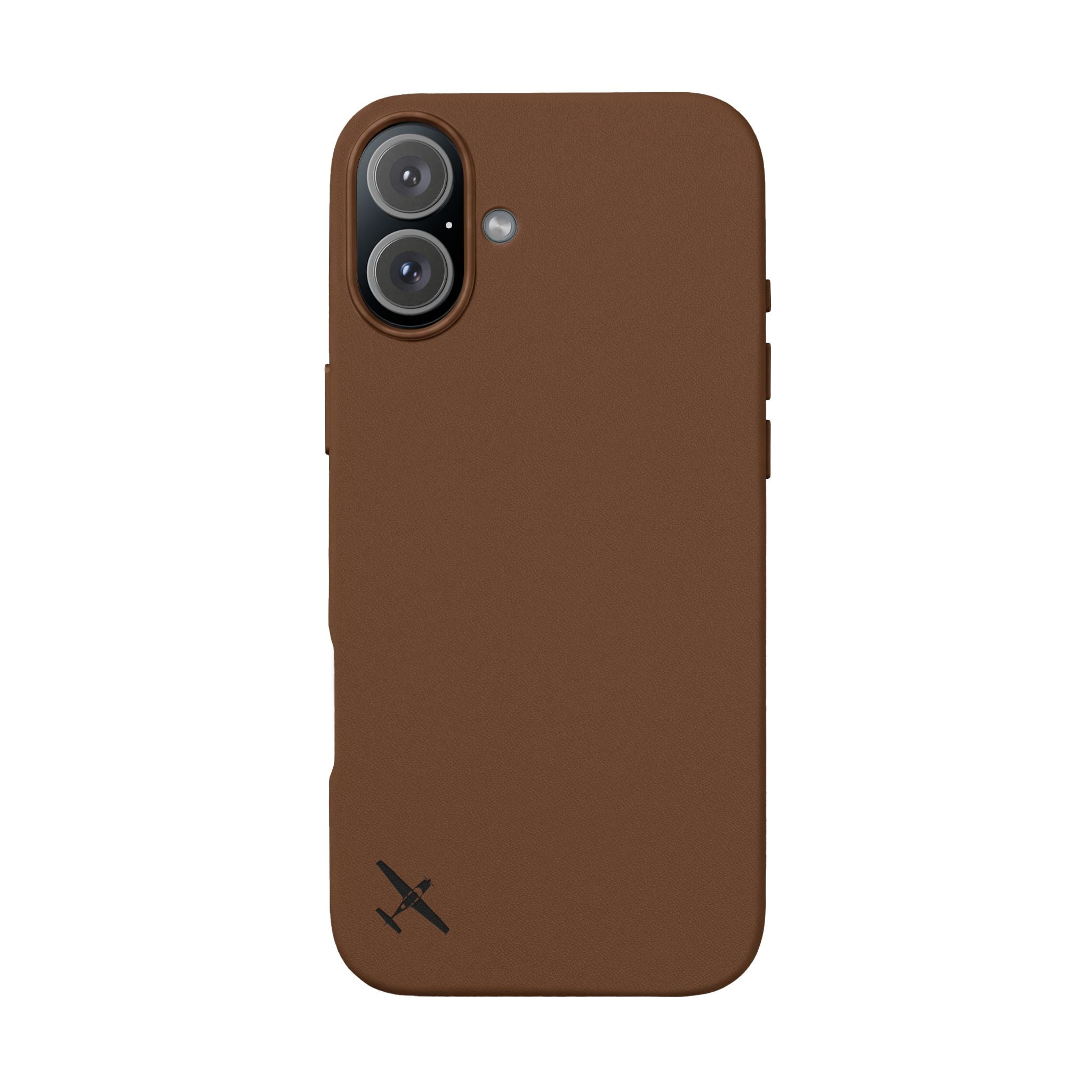 Leather Engraved iPhone Case Minimalist — SR20