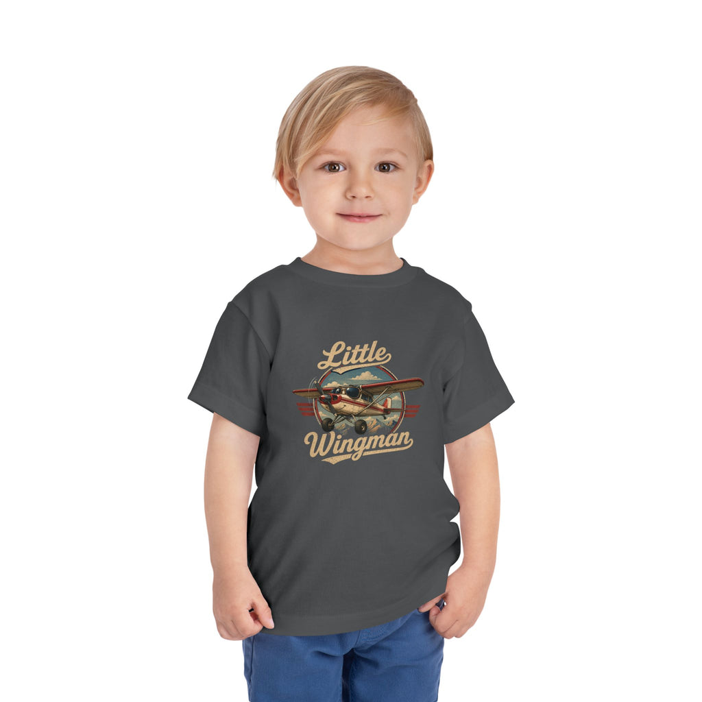 Toddler Tee — "Little Wingman"