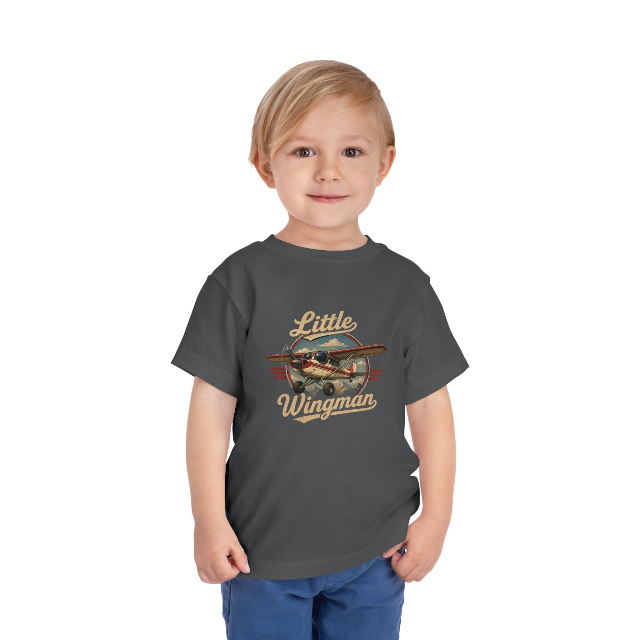 Toddler Tee — "Little Wingman"