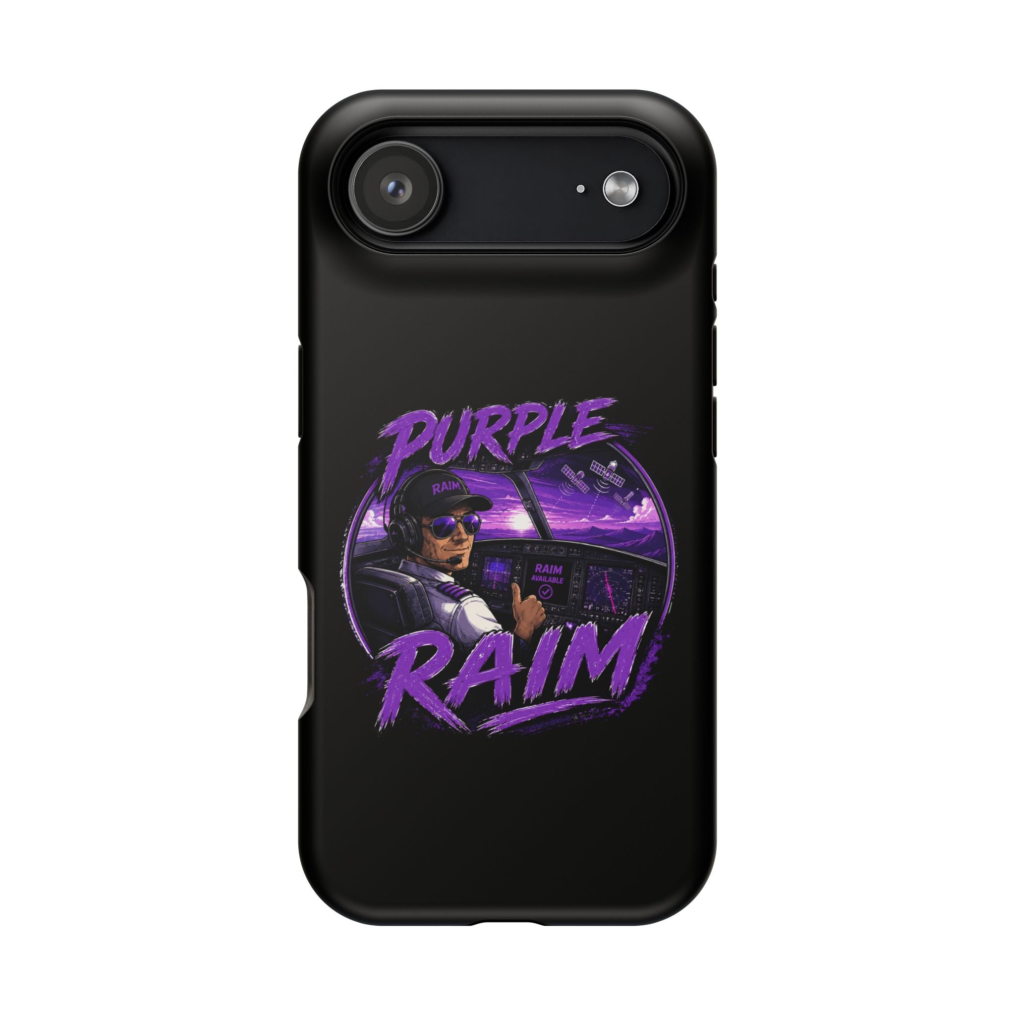 Purple RAIM Magnetic Impact Phone Case
