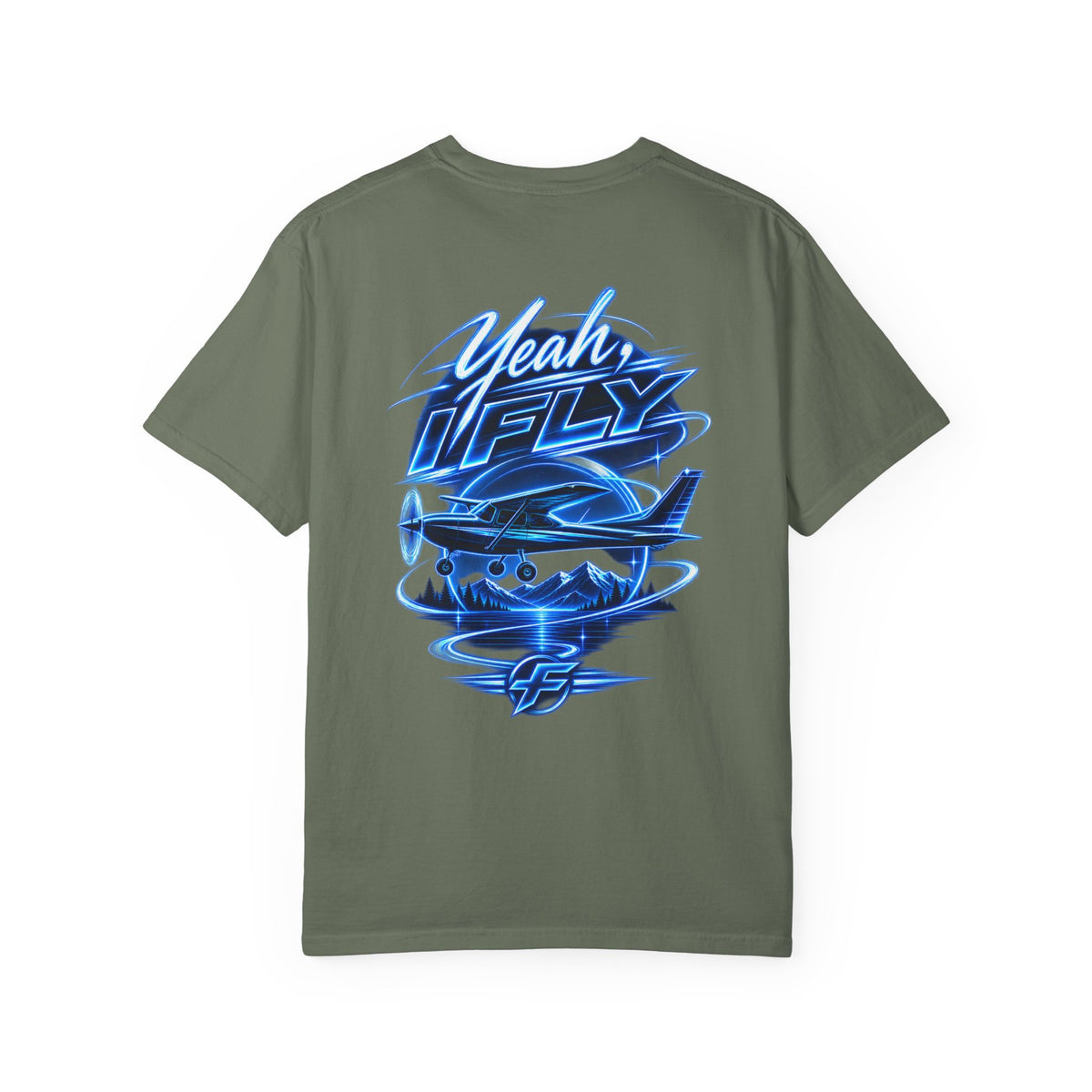 FlightLine T-Shirt - Yeah I Fly Graphic Tee
