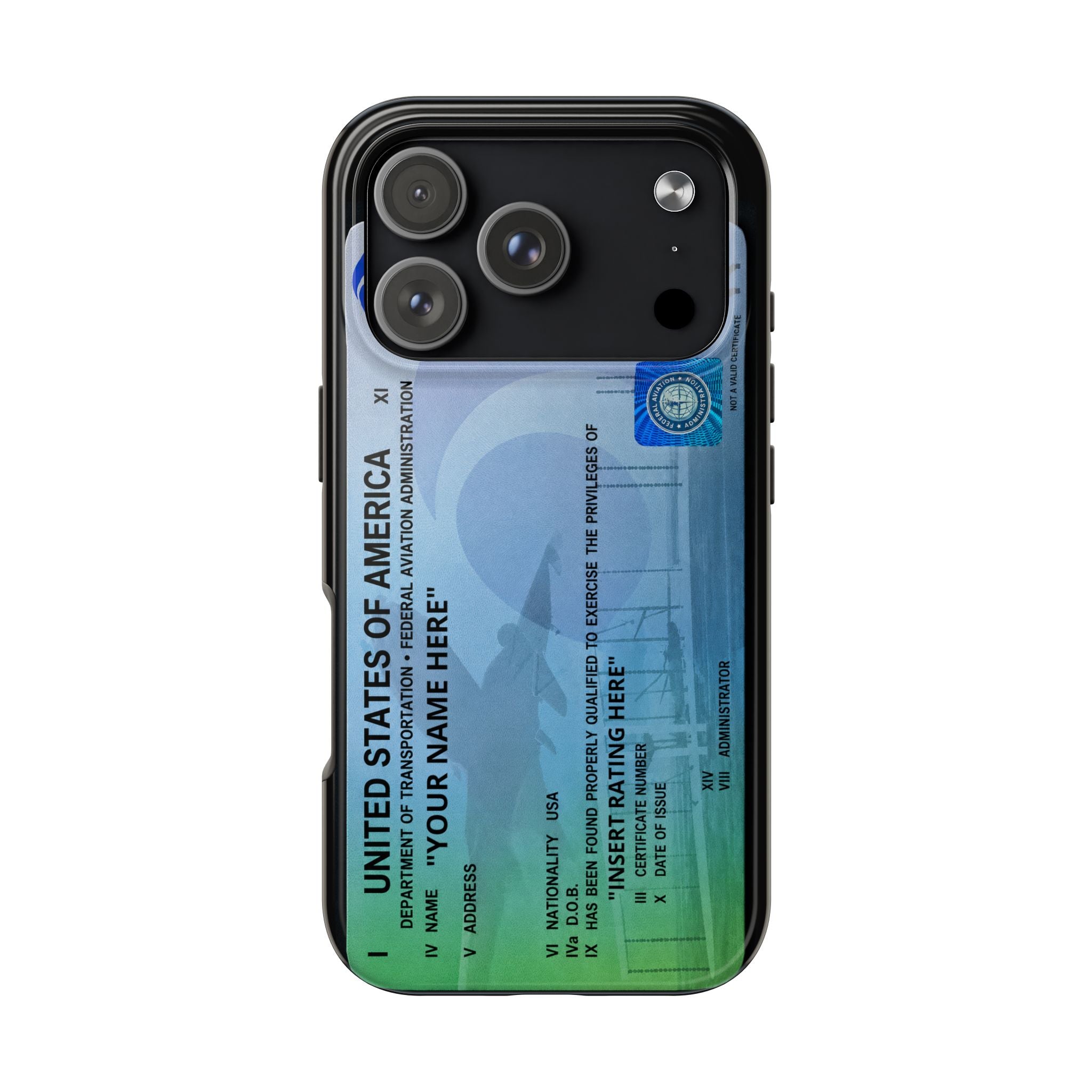 Personalized Certificate Phone Case