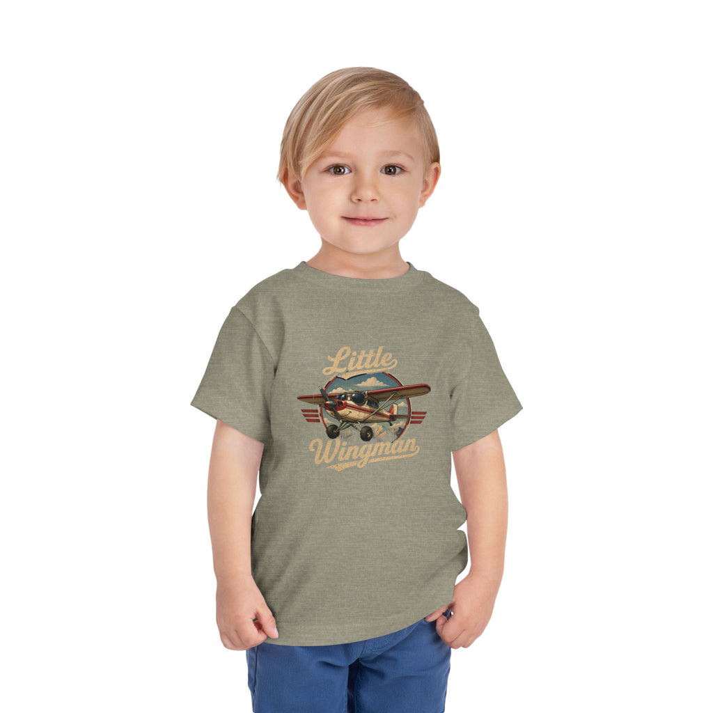 Toddler Tee — "Little Wingman"