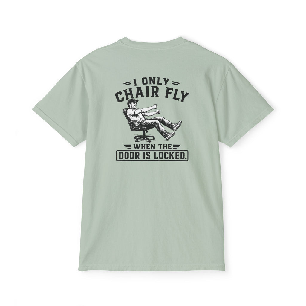 Chair Flying Pocket T‑Shirt