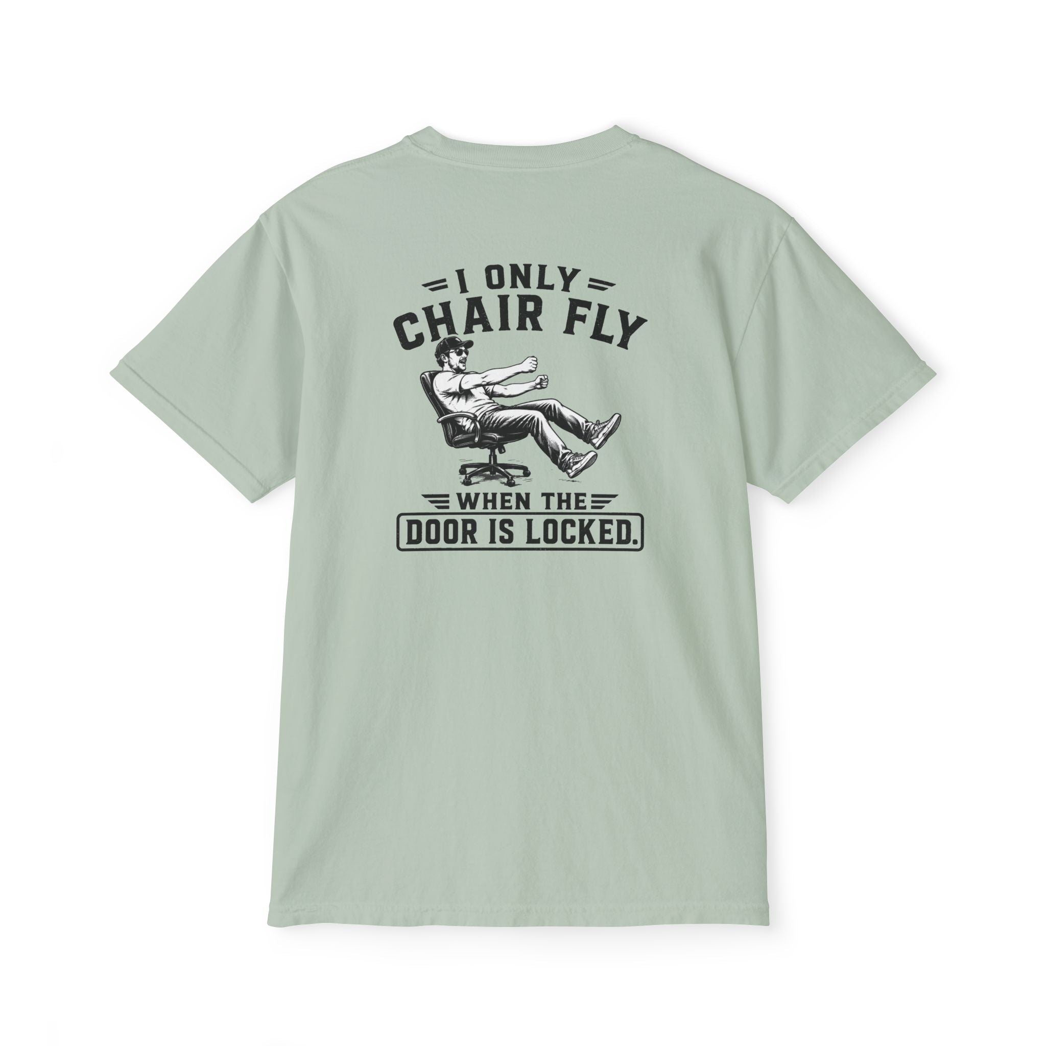 Chair Flying Pocket T‑Shirt