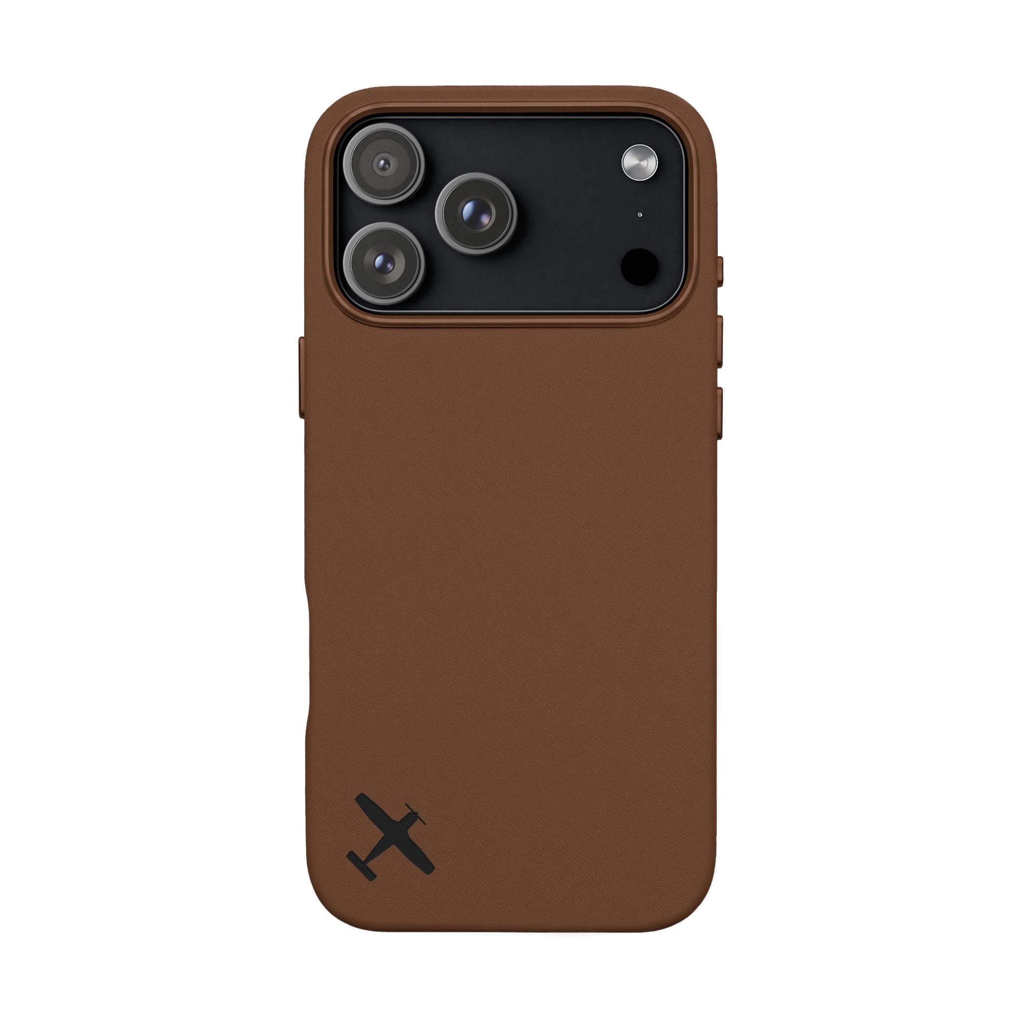 Leather Engraved iPhone Case Minimalist — PA-28