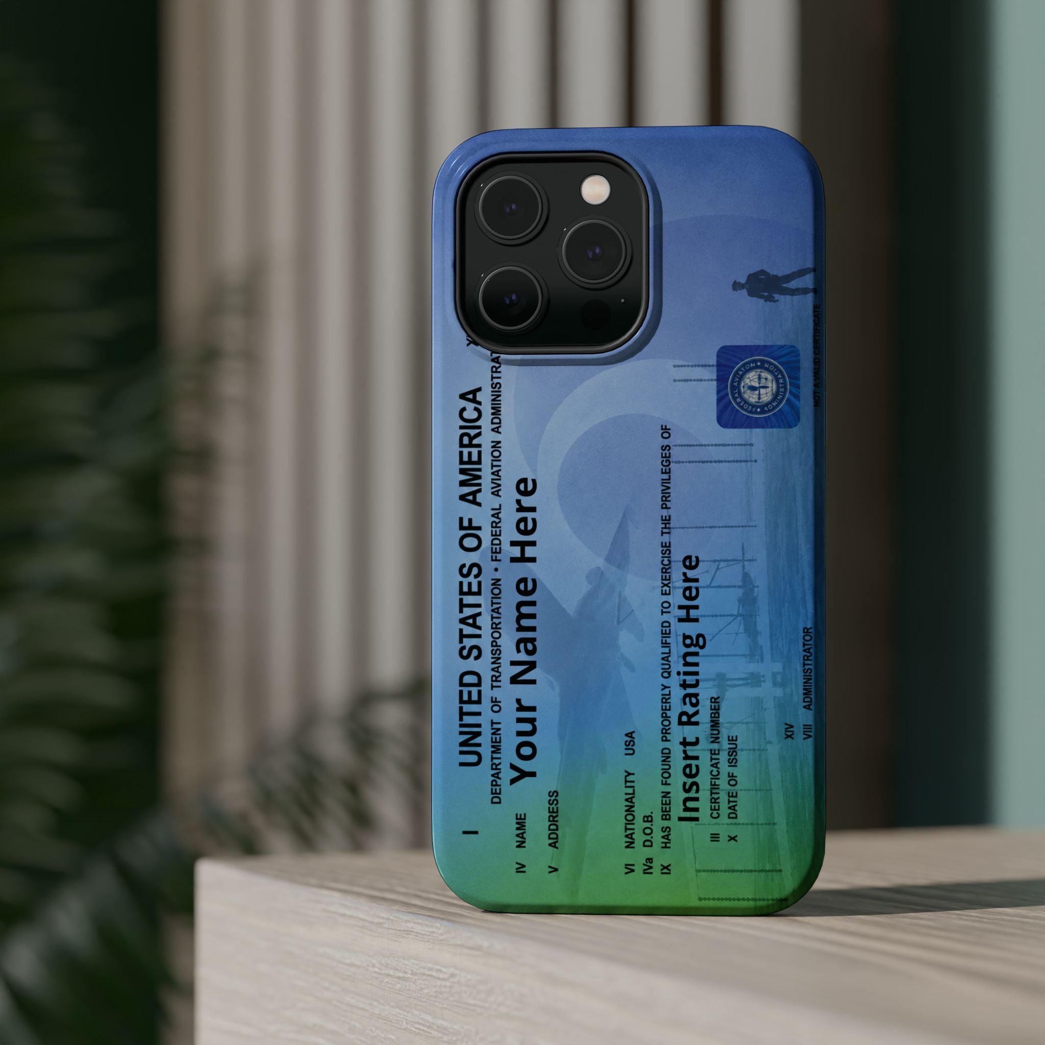Custom Certificate iPhone Case — MagSafe