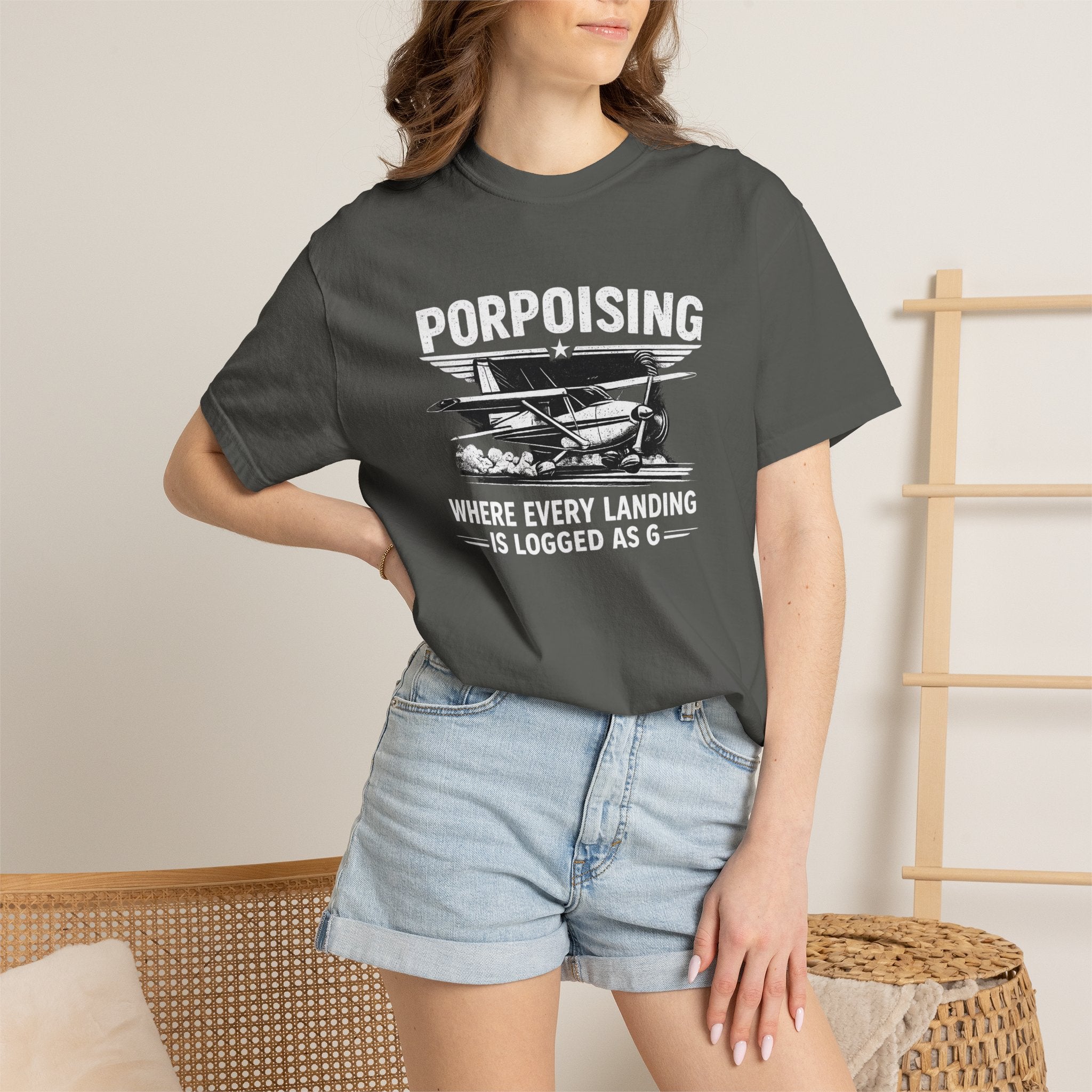 Porpoising Aviator T-Shirt