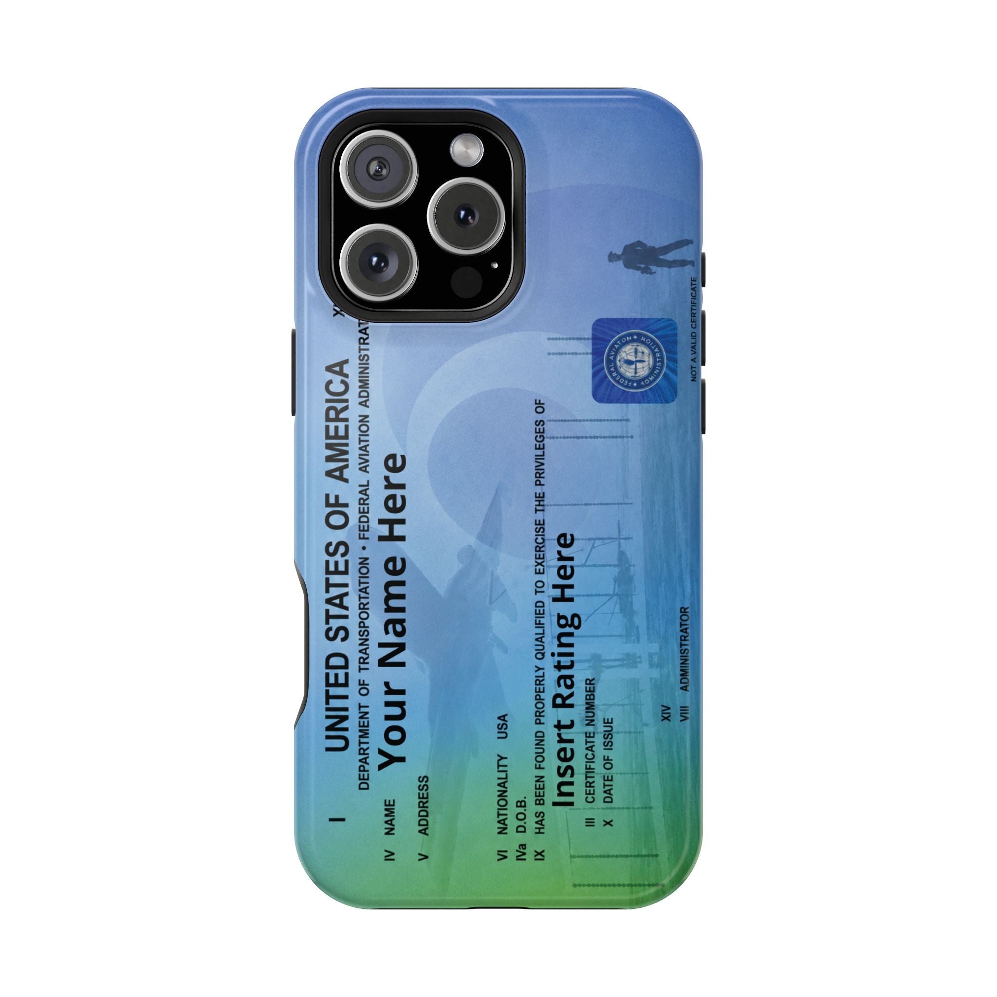 Custom Certificate iPhone Case — MagSafe