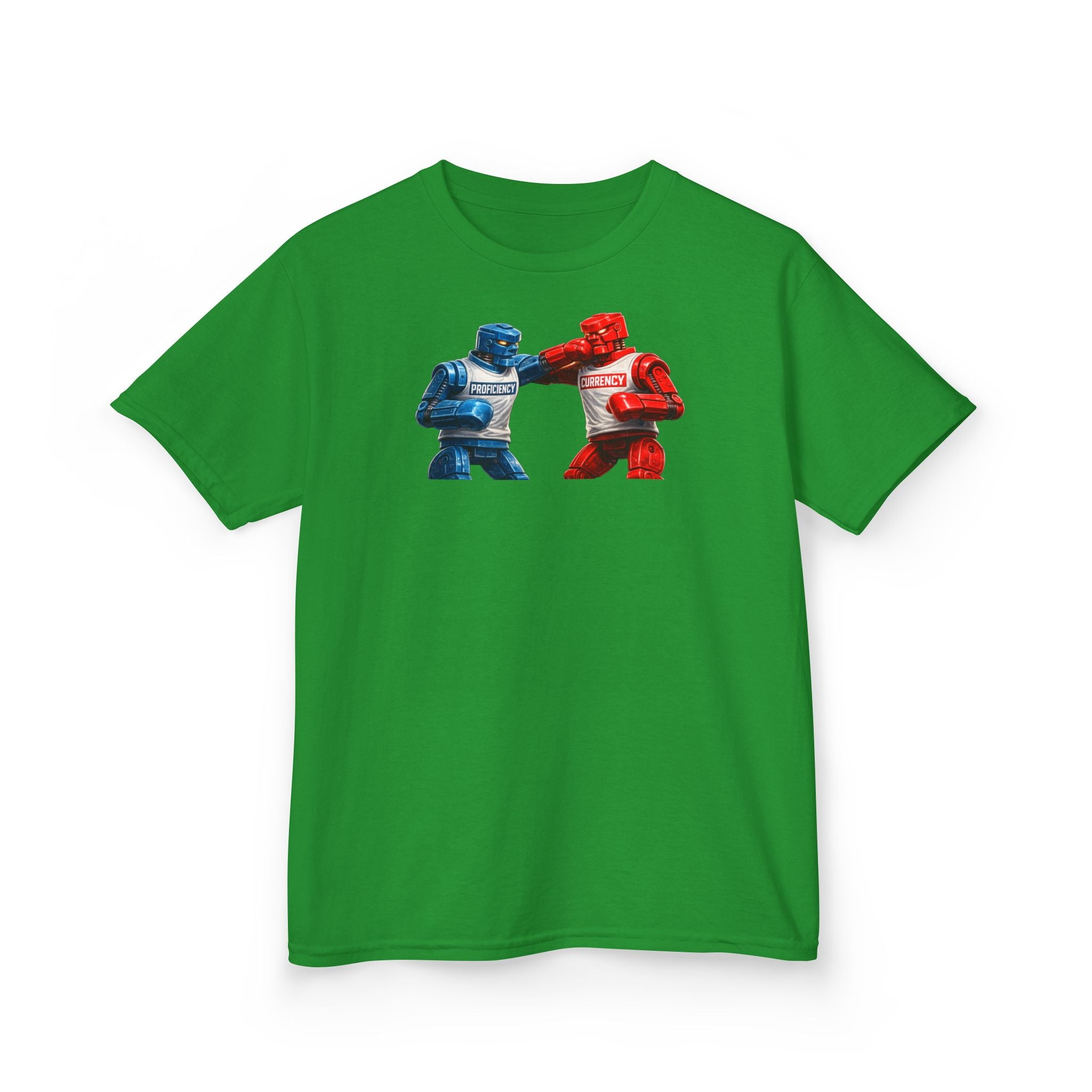 Youth T-Shirt — Proficiency vs Currency