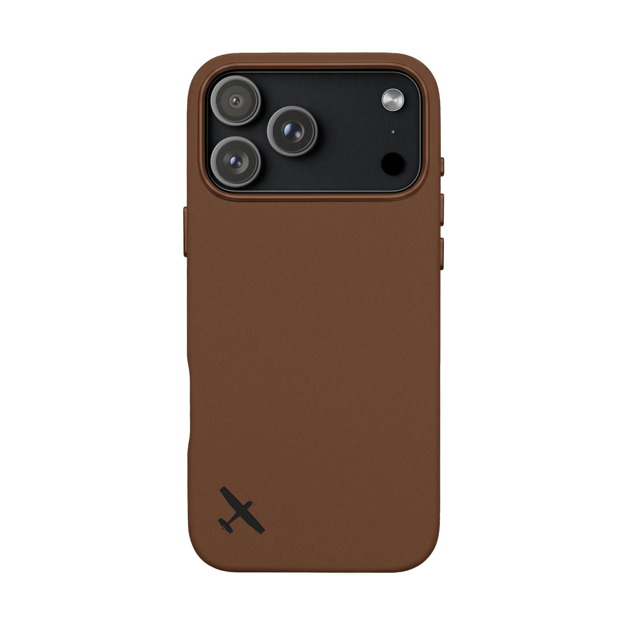 Leather Engraved iPhone Case Minimalist — C172