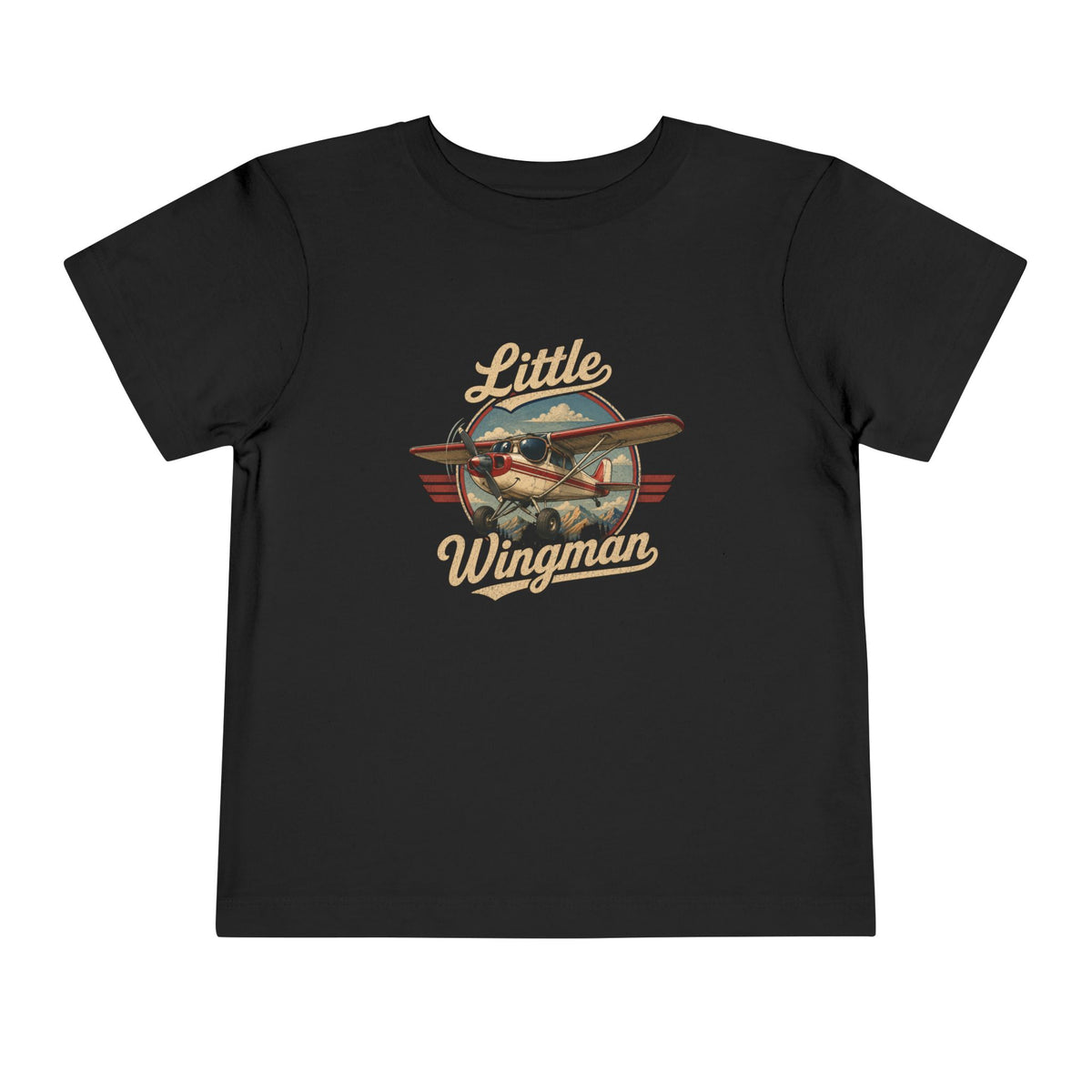 Toddler Tee — "Little Wingman"