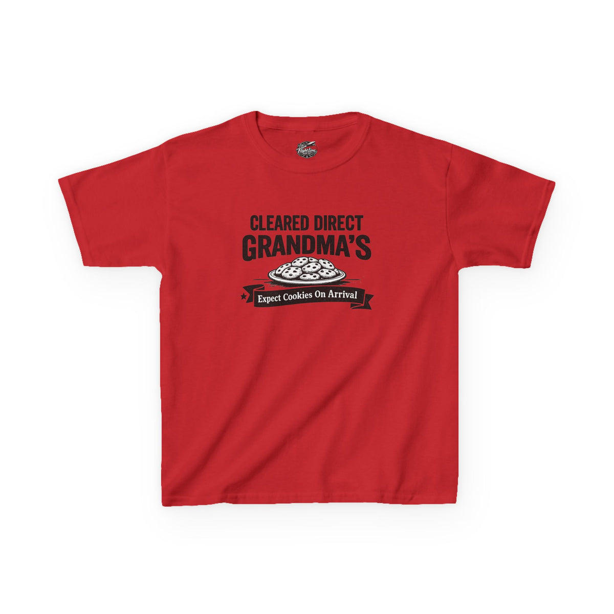 Youth T-Shirt — "Cleared Direct Grandma's"