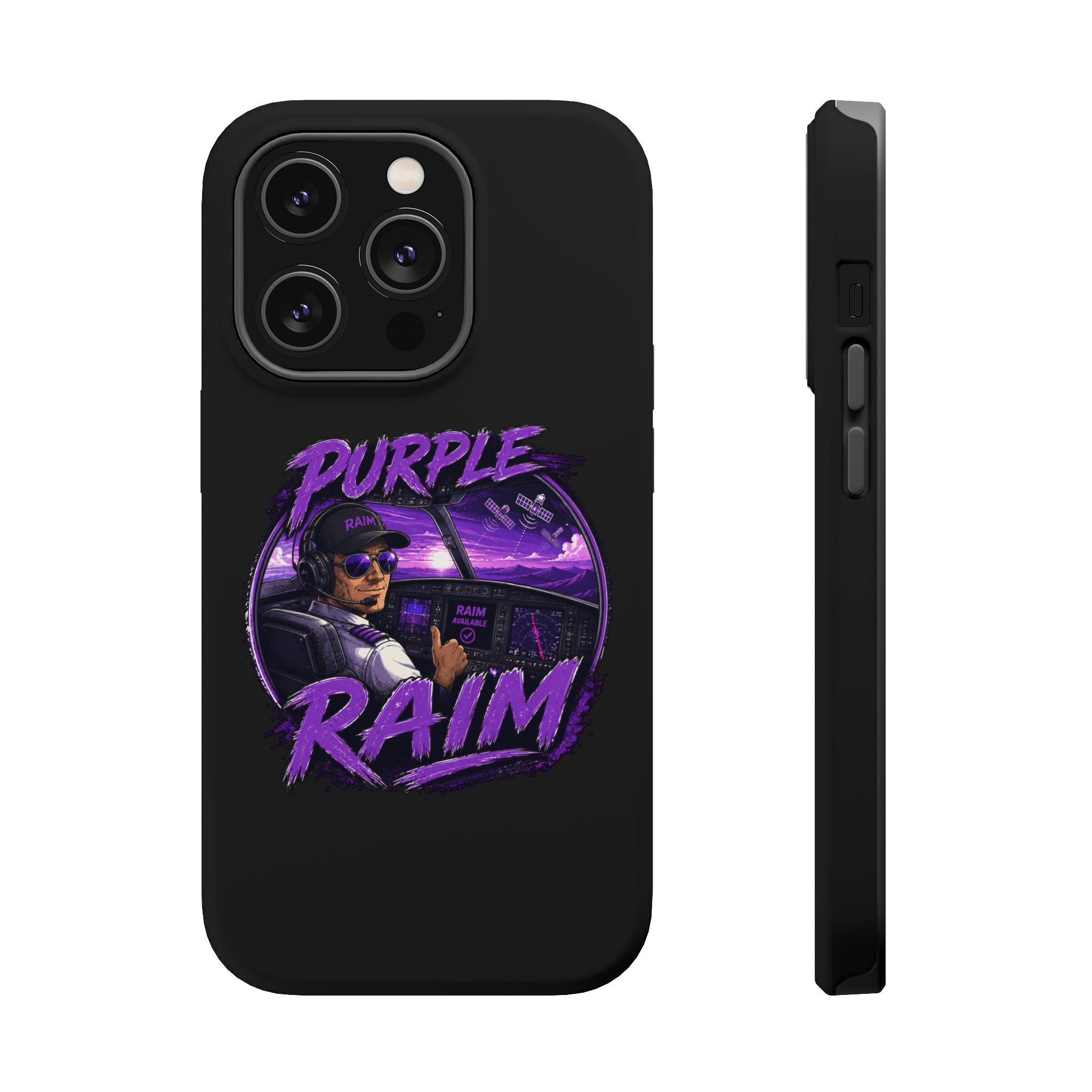 Purple RAIM Magnetic Impact Phone Case