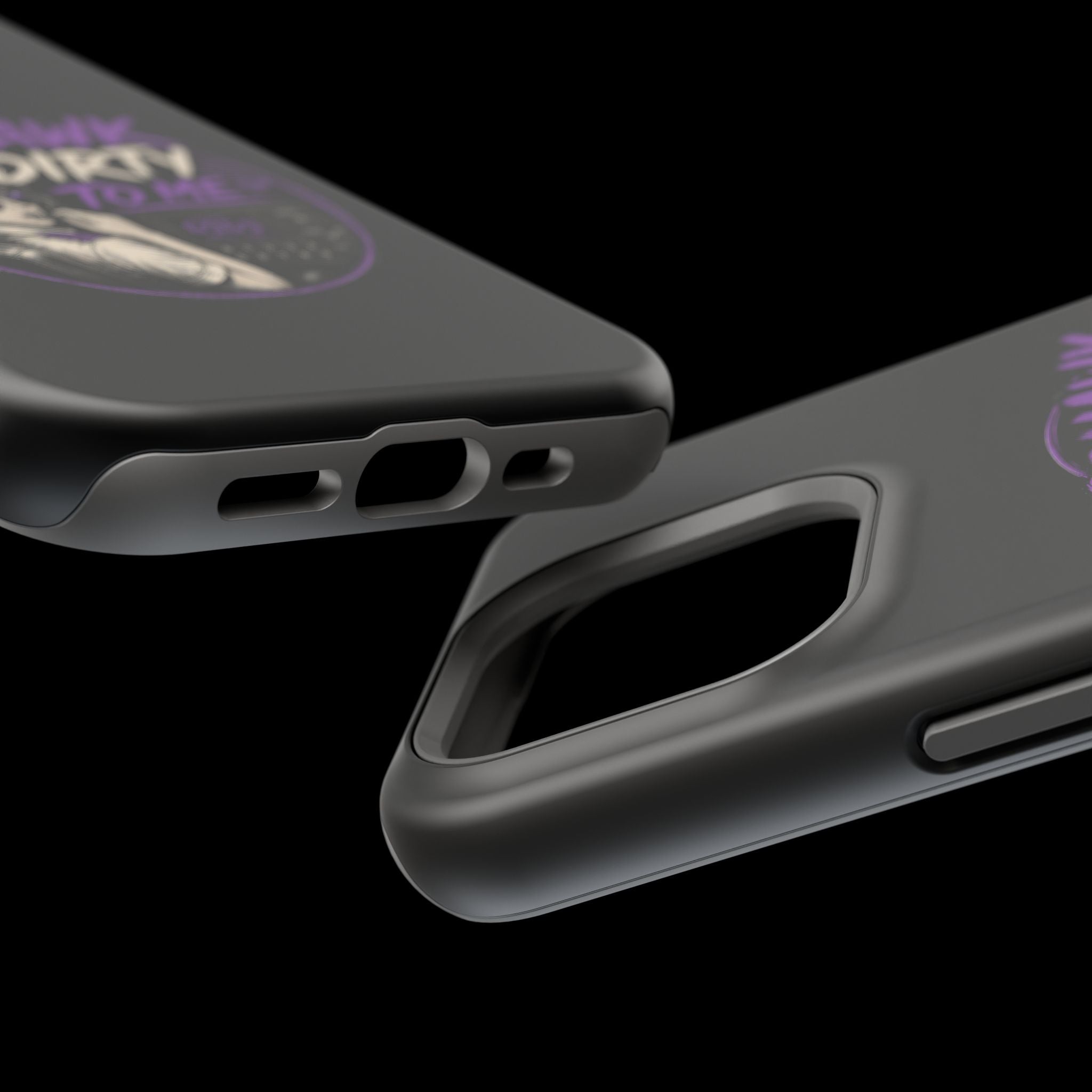 Magnetic Phone Case — “Squawk Dirty to Me”