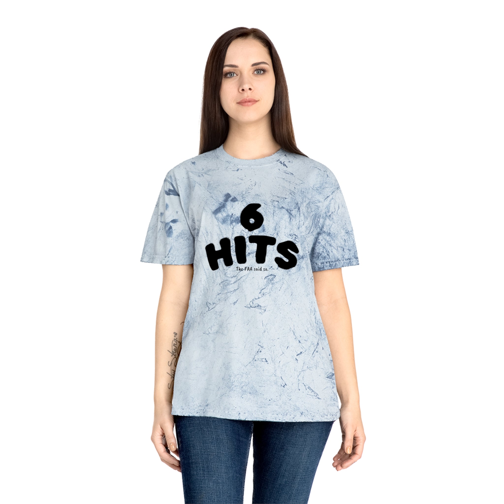 6 Hits Tie-Dye T-Shirt