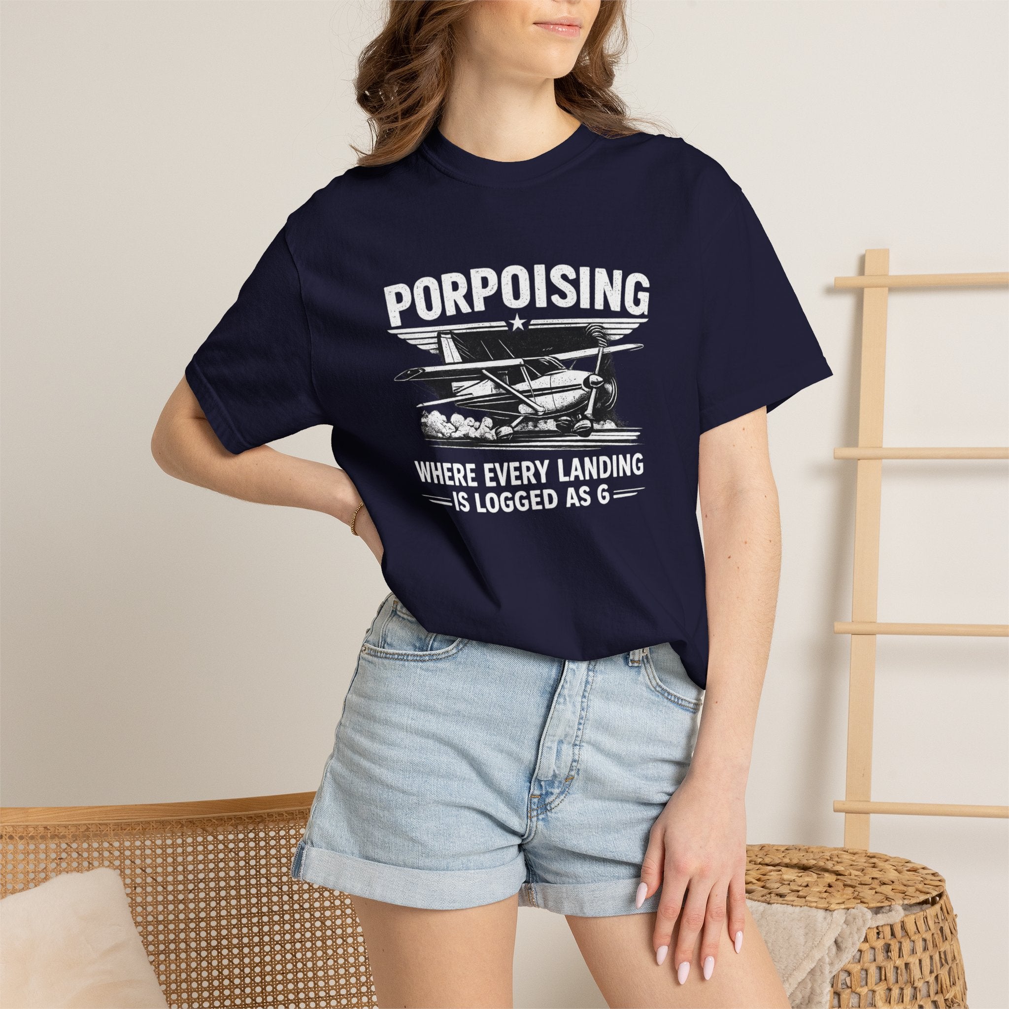 Porpoising Aviator T-Shirt