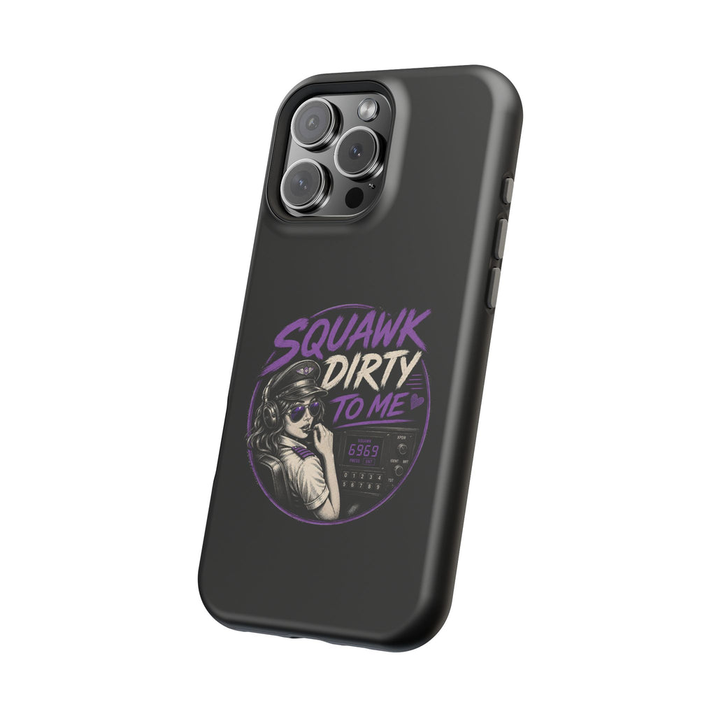Magnetic Phone Case — “Squawk Dirty to Me”