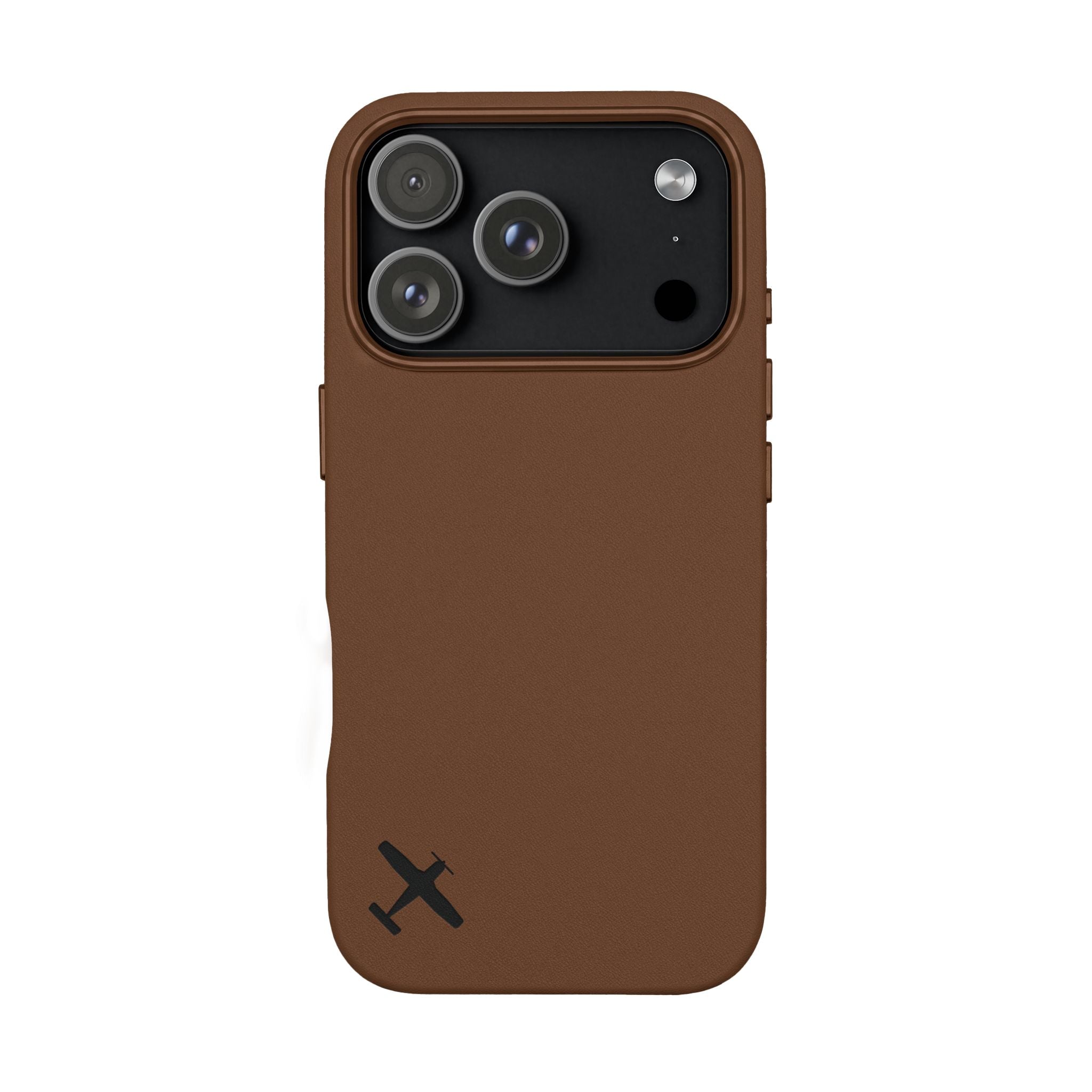 Leather Engraved iPhone Case Minimalist — PA-28