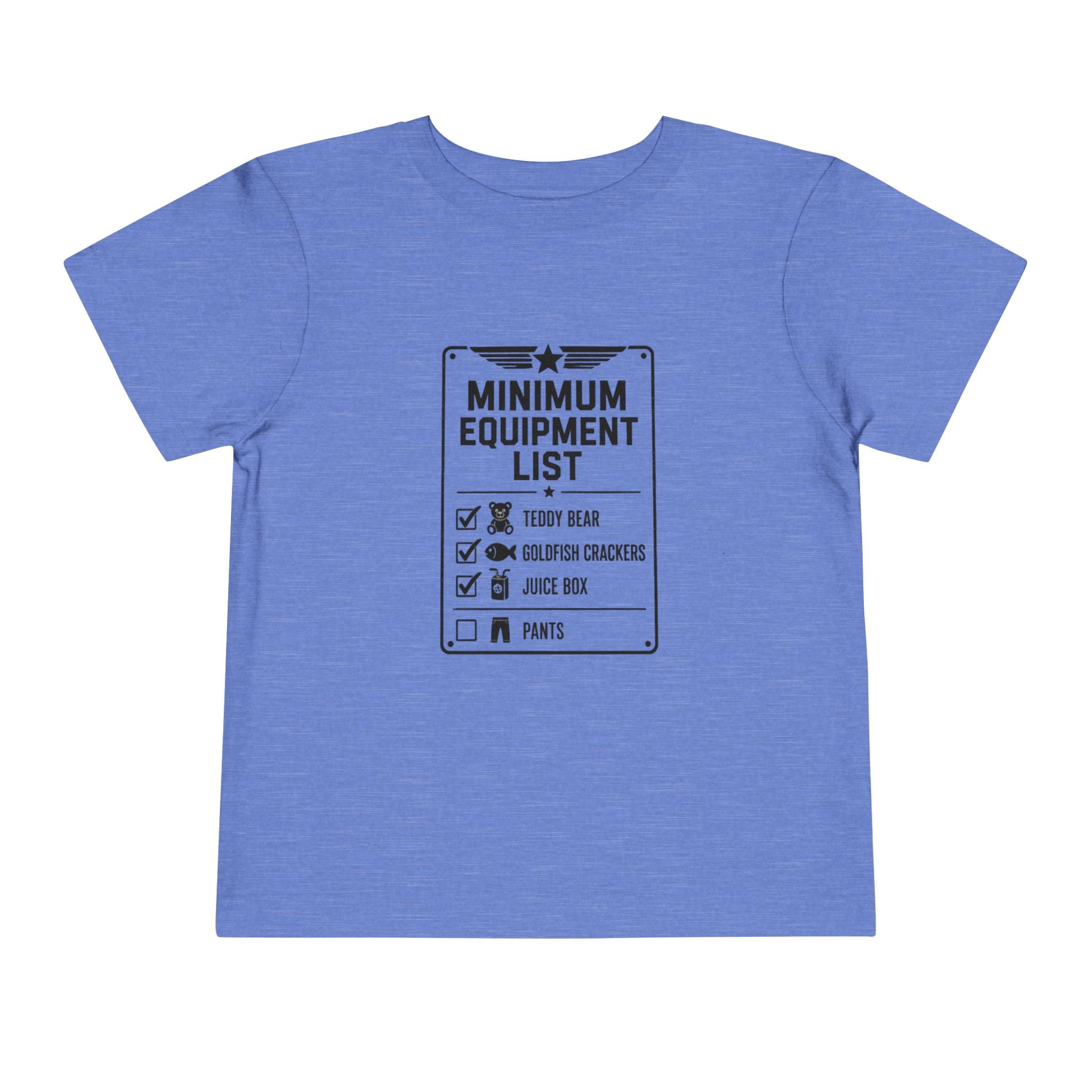 Toddler Tee — "Minimum Equipment List"