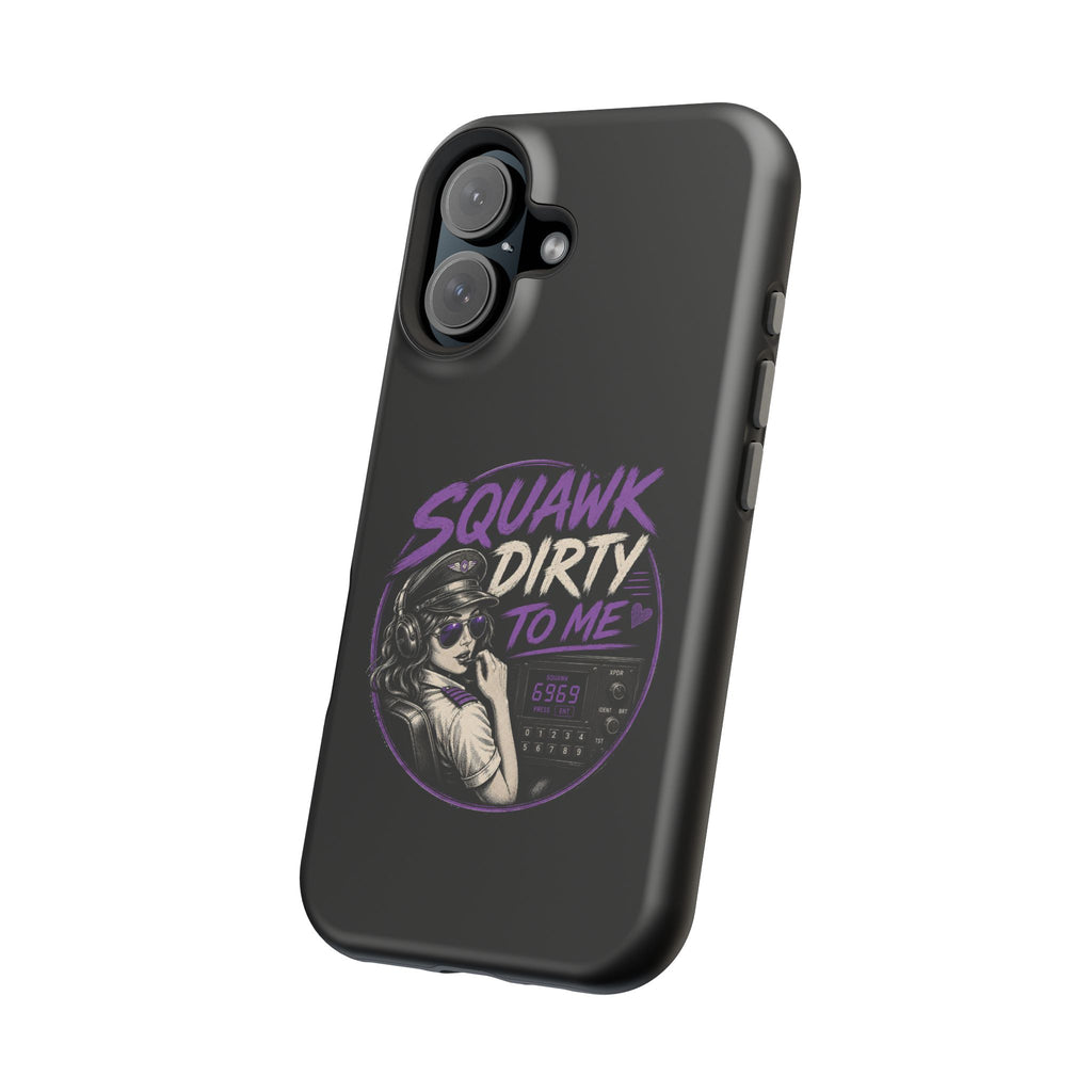 Magnetic Phone Case — “Squawk Dirty to Me”